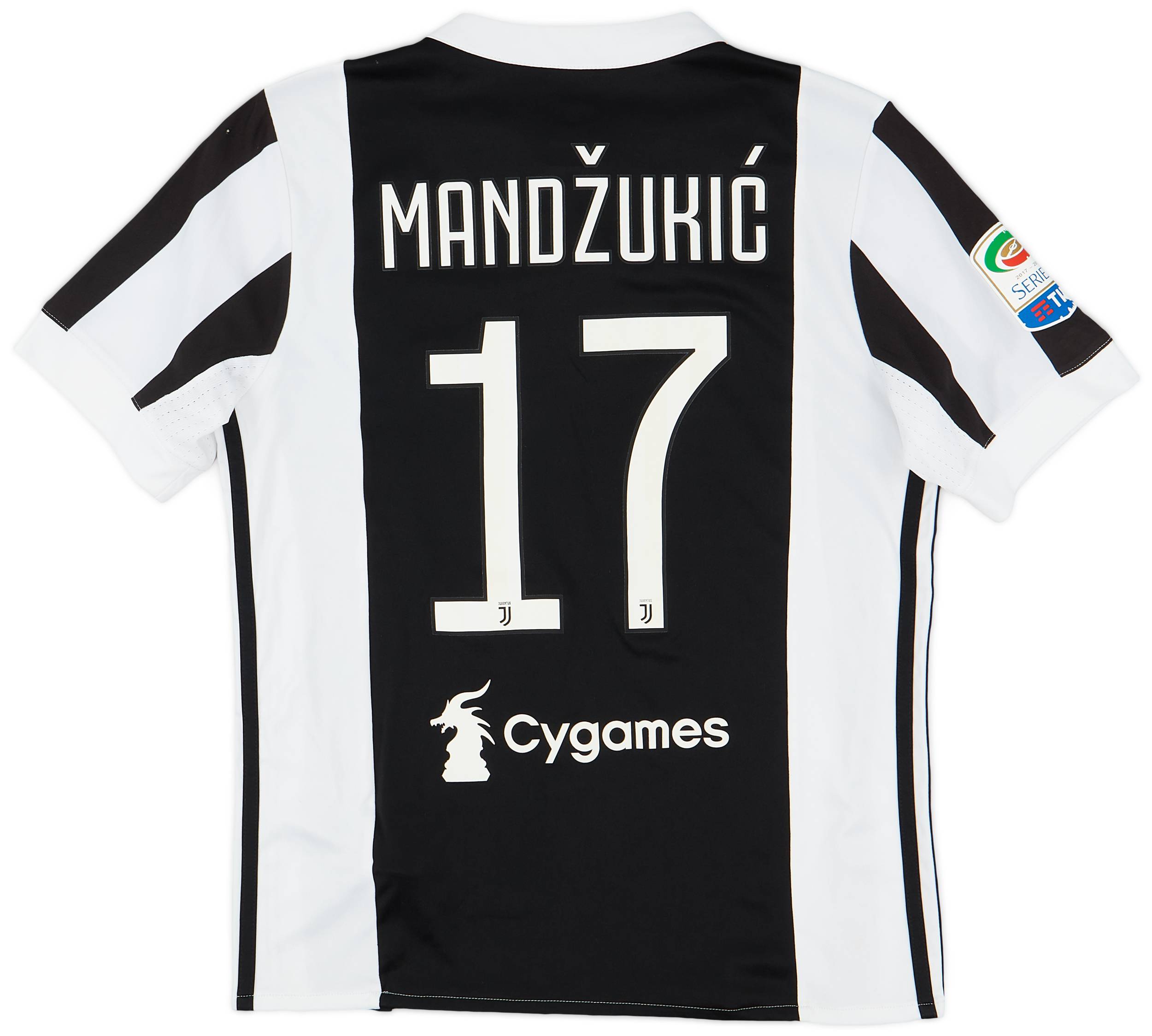 2017 18 Juventus Home Shirt Mand uki 17 9 10 L.Boys