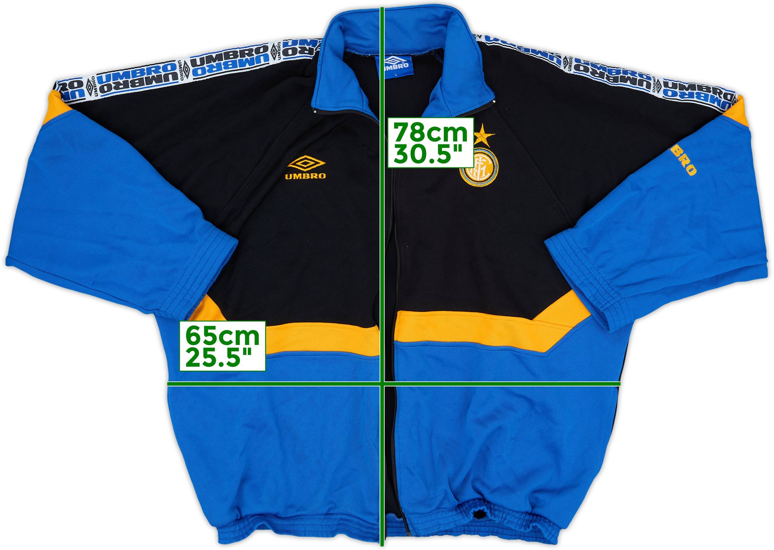 1997-98 Inter Milan Umbro Track Jacket - 4/10 - (L)