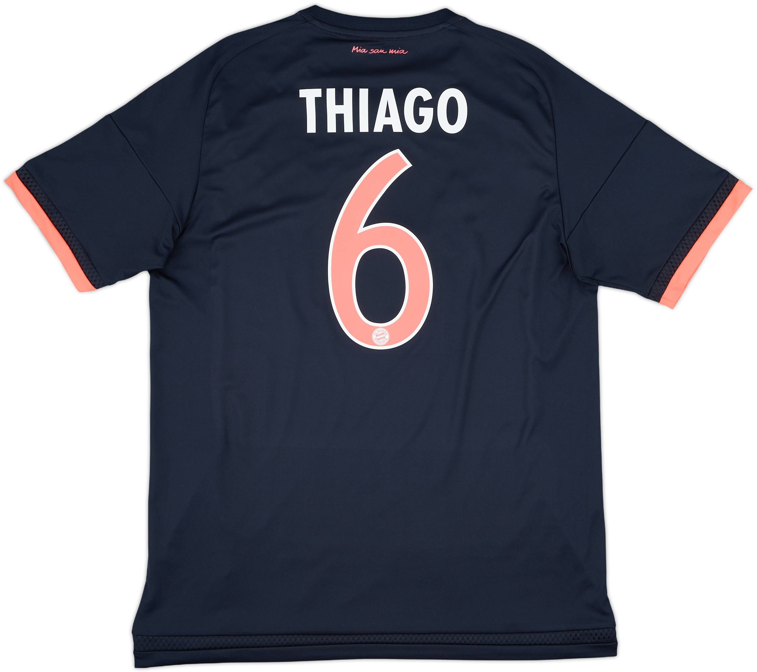 FC Bayern Munchen Thiago 6番 Oサイズ シャツ