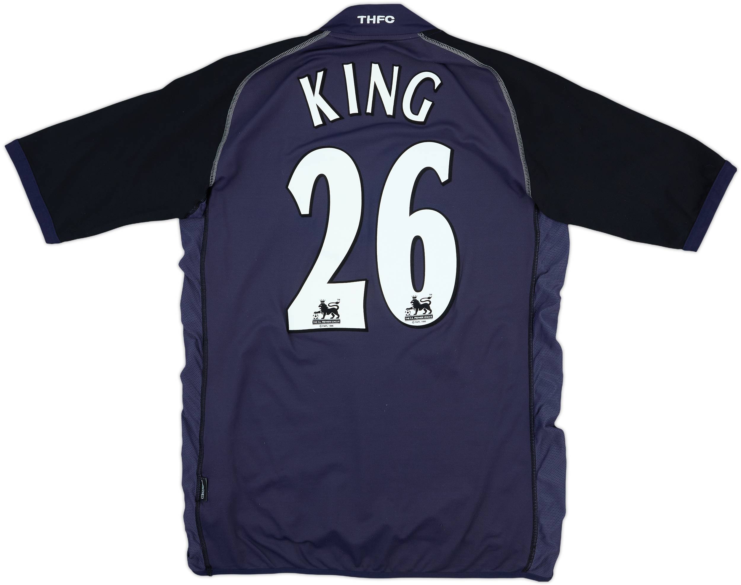 2002-03 Tottenham Away Shirt King #26 - 7/10 - (M)