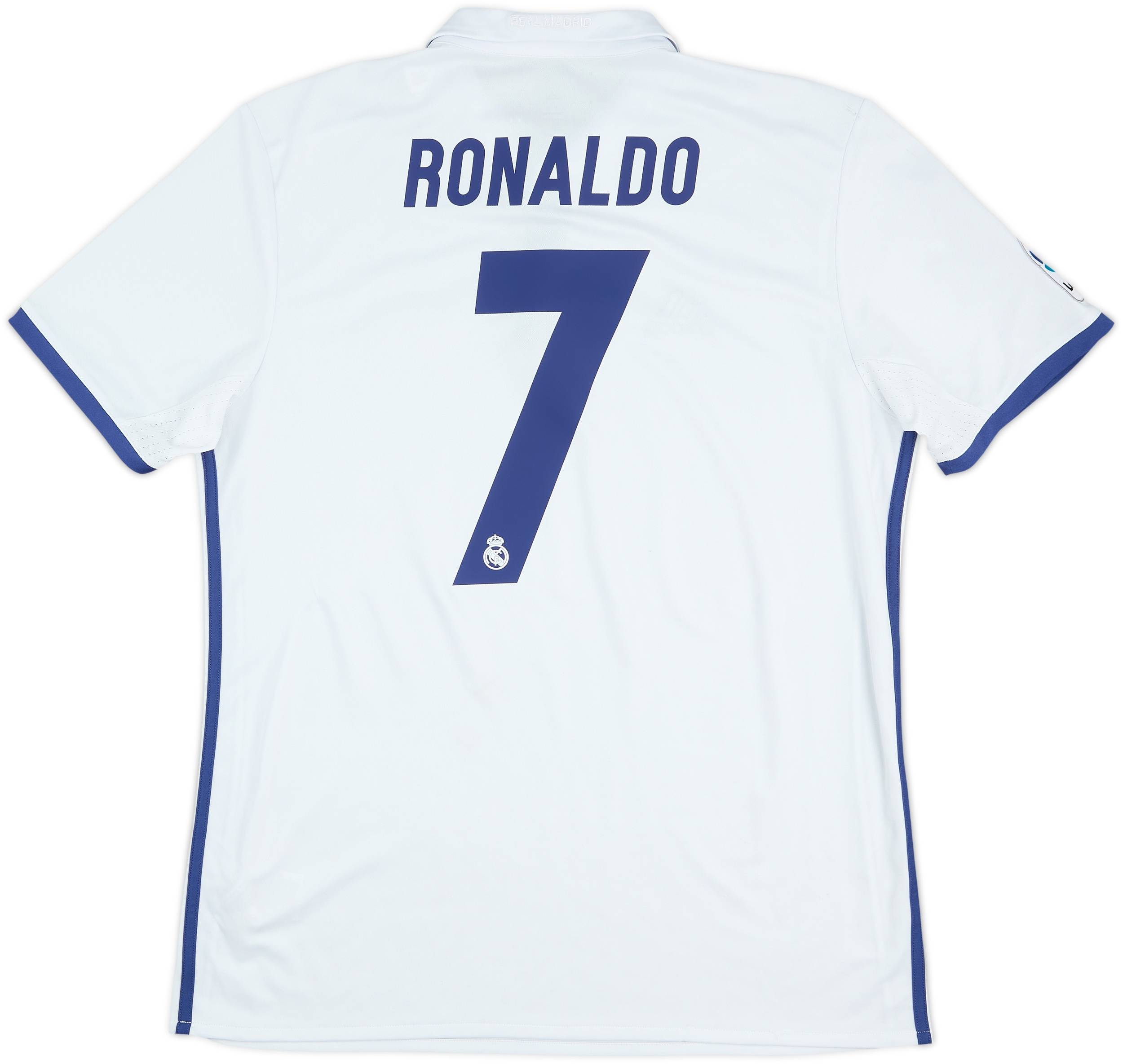 2016-17 Real Madrid Home Shirt Ronaldo #7 - 6/10 - (L)