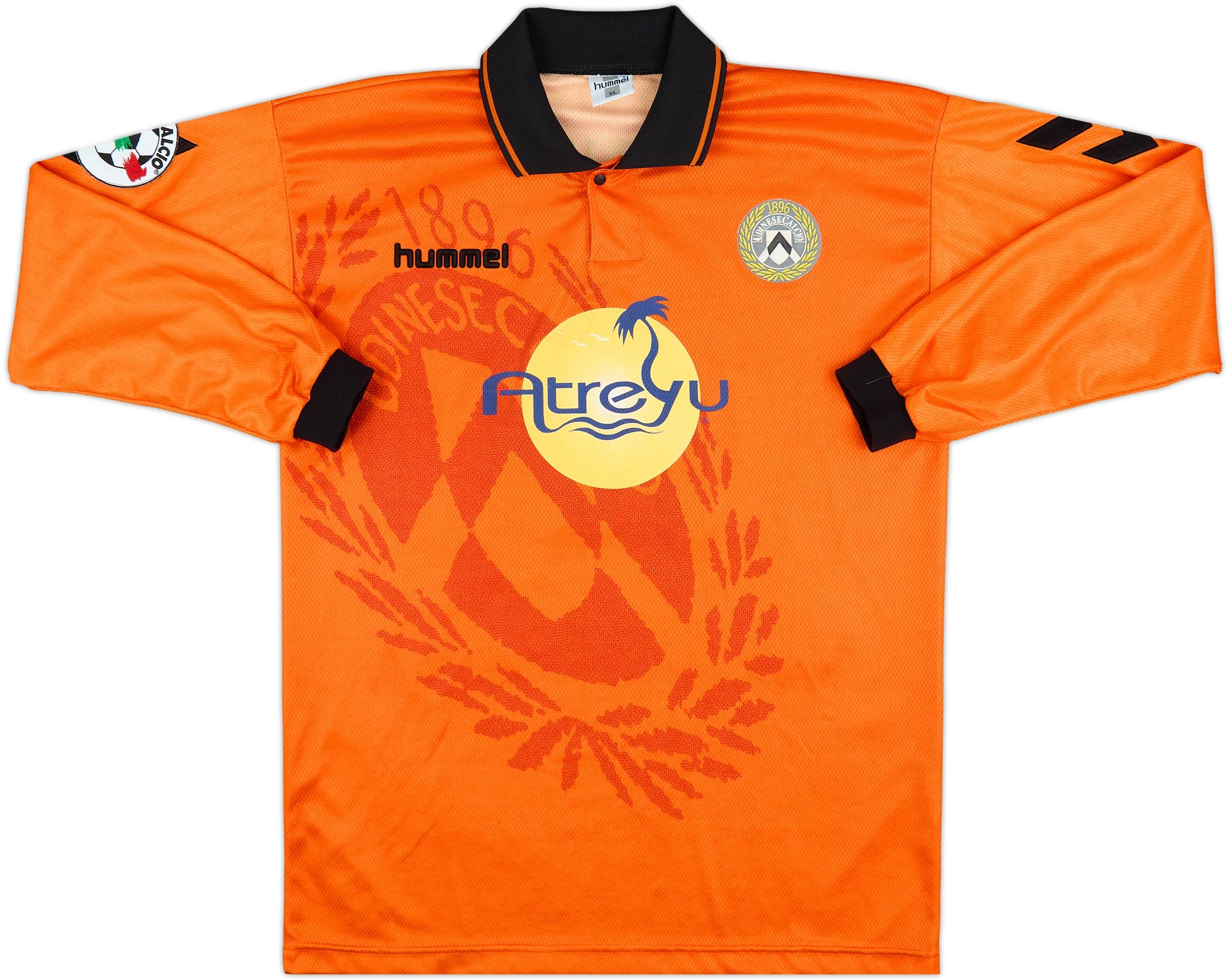 DIADORA GIANNICHEDDA 16番 シャツ ウディネーゼ 実使用 1997-98 Udinese Match Issue Third L/S Shirt Giannichedda #16
