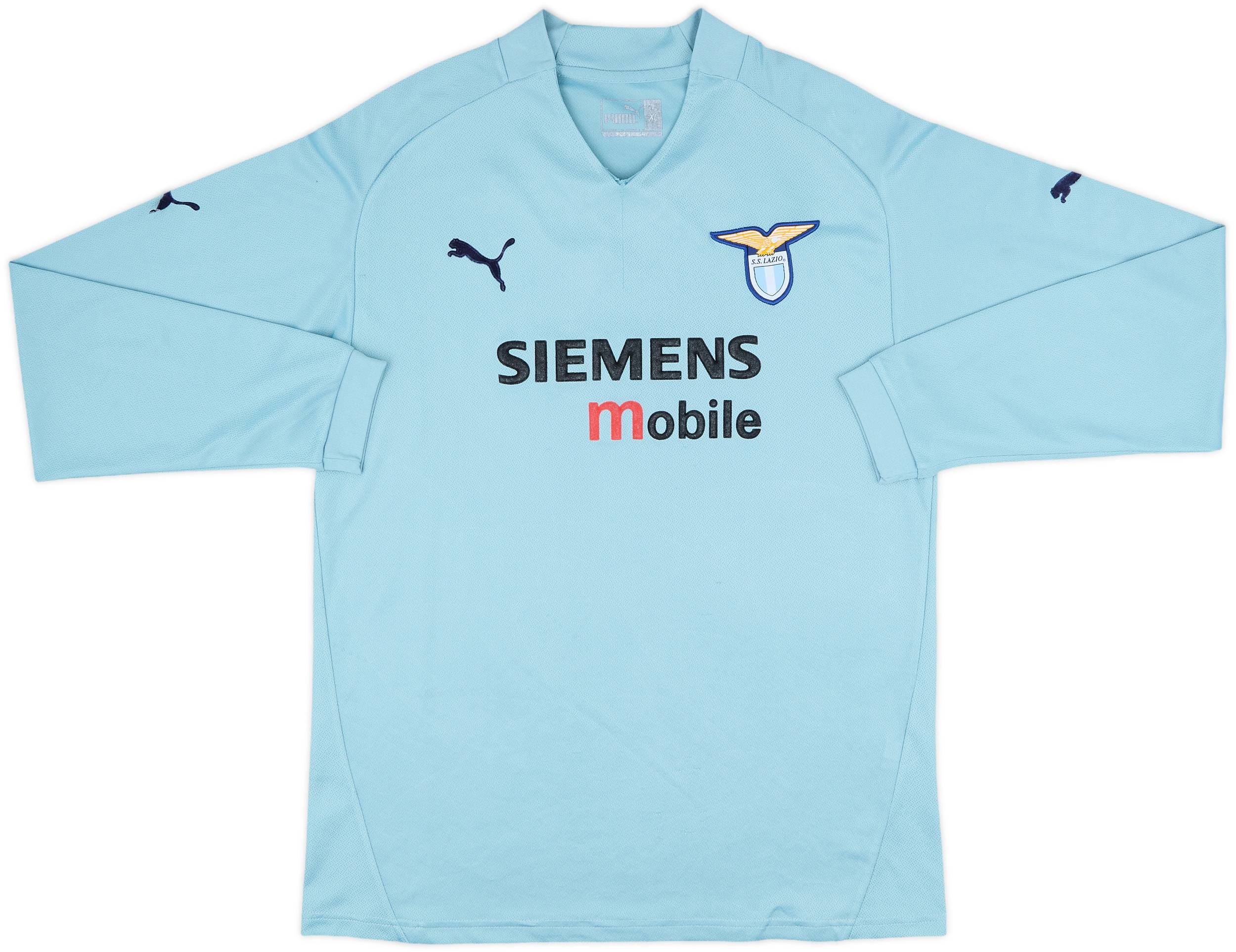 S.S. Lazio Puma ジャージ Lサイズ ネイビー SS Lazio - Puma vintage 2002/03 home football jersey kit