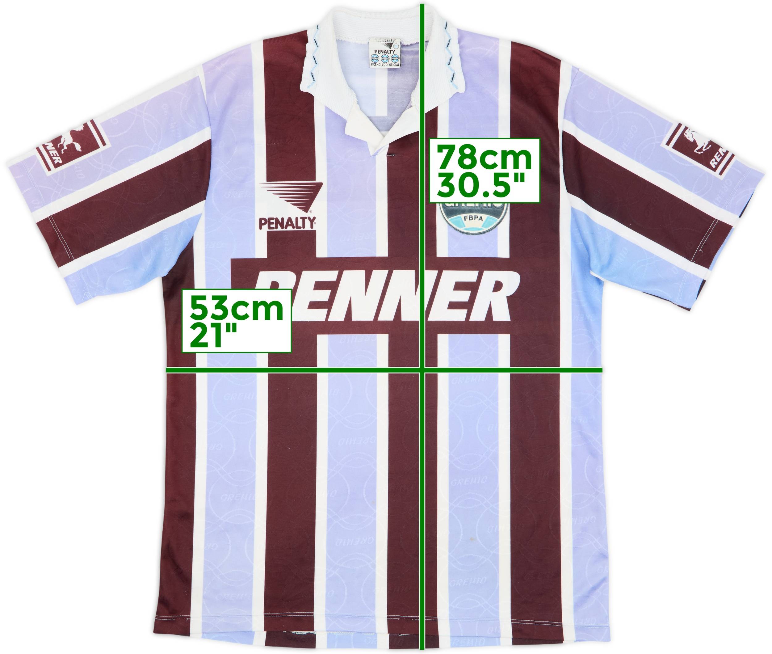 1993 Gremio Home Shirt - 5/10 - (L)