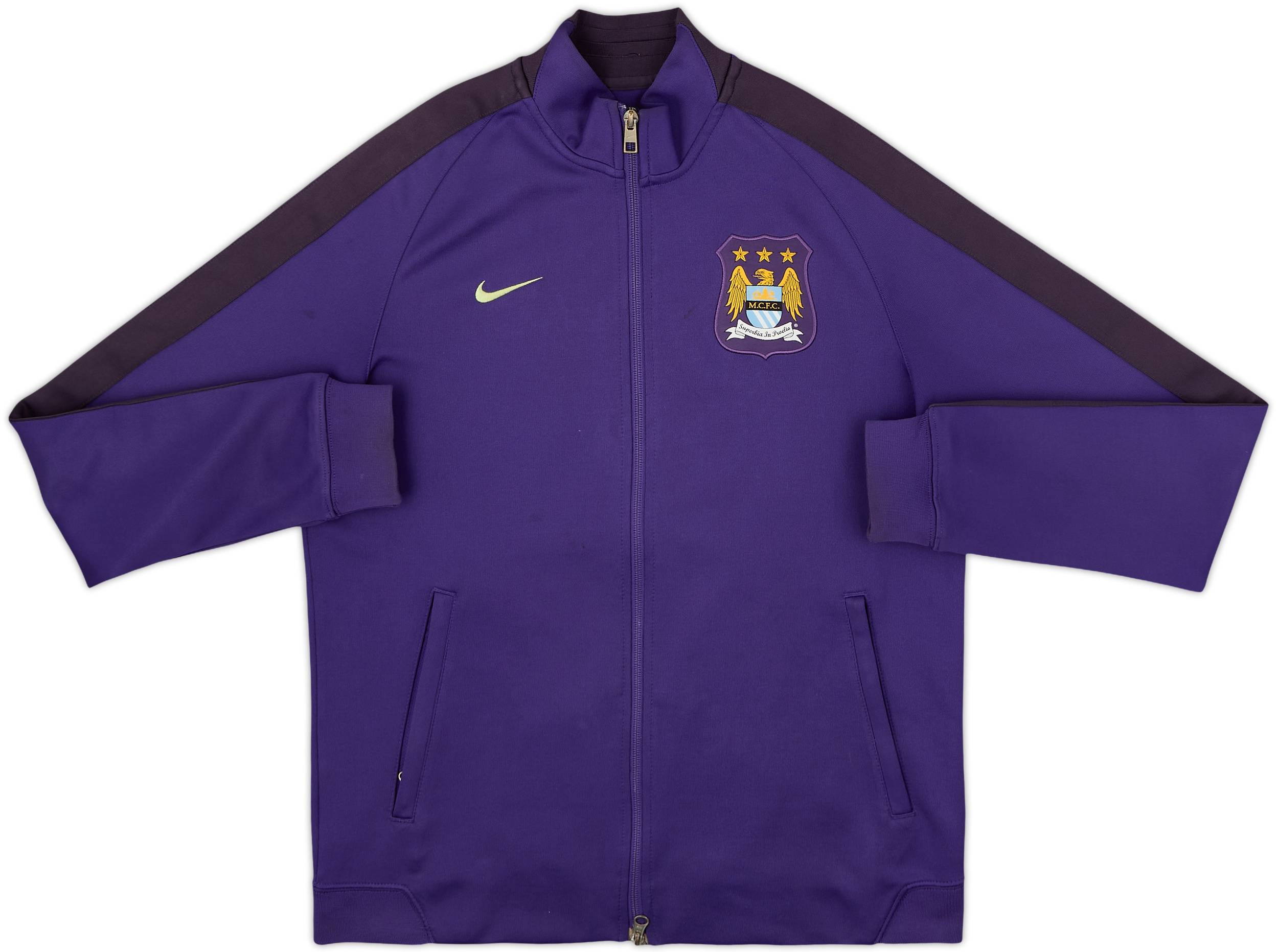 2014-15 Manchester City Nike Chaqueta de chándal - 6/10 - (M)