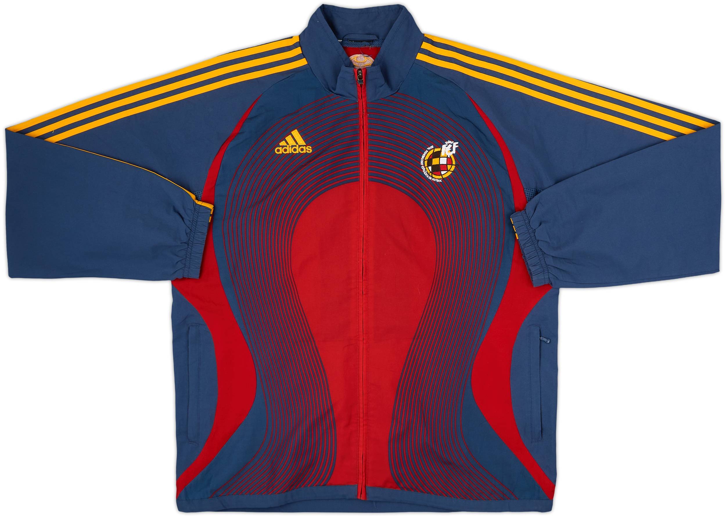 2006-07 Spain adidas Track Jacket - 8/10 - (XXL)