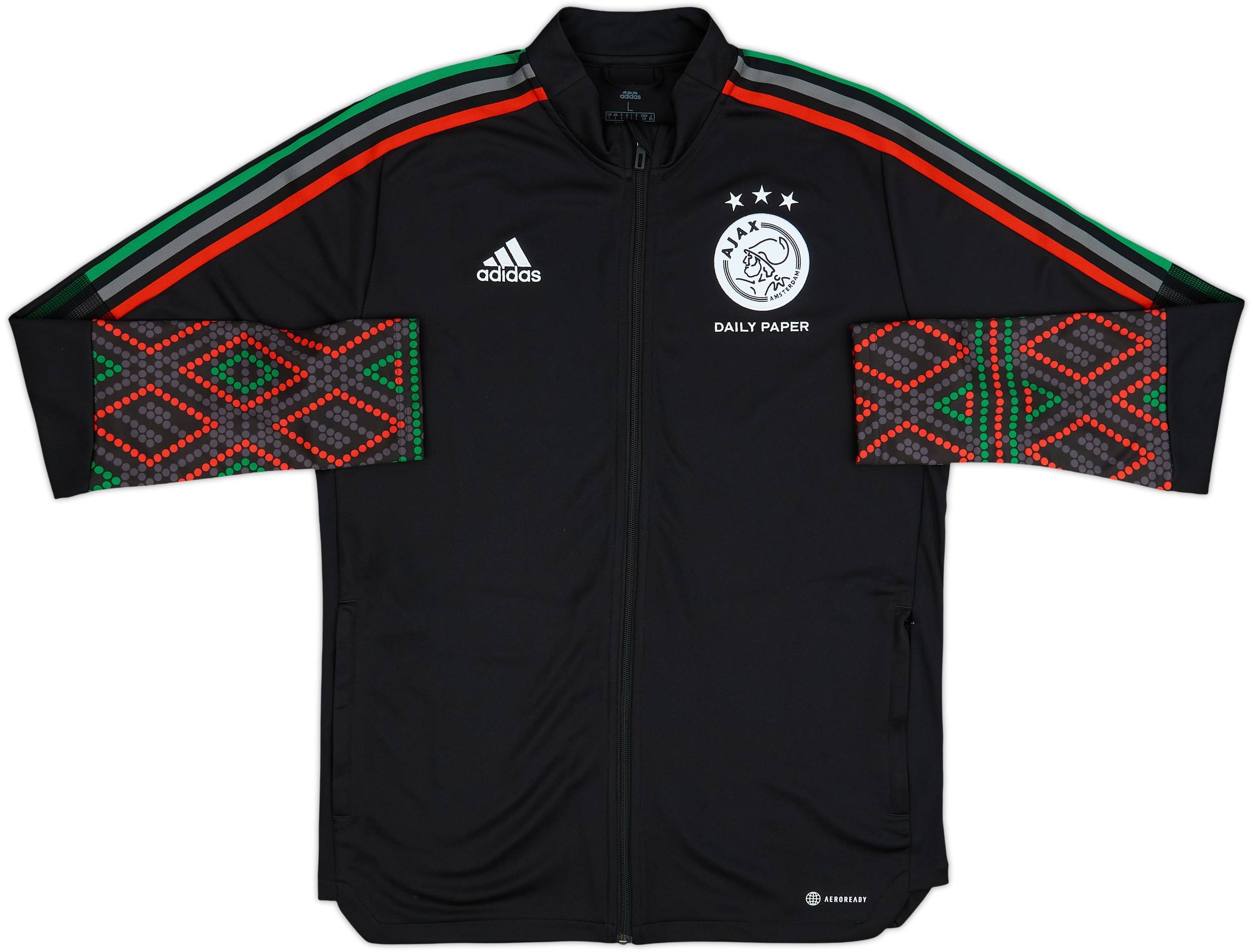  Ajax アヤックス ジャケット サッカー 2022-23 Ajax adidas Track Jacket - 10/10 - (L)