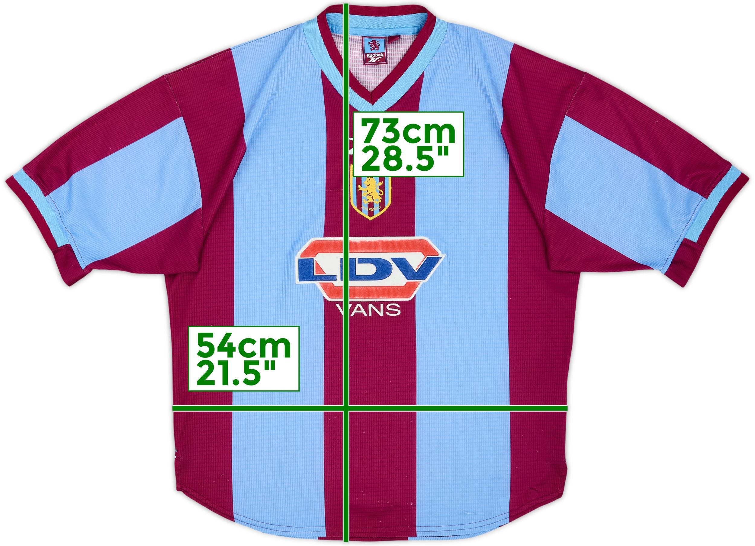 1999-00 Aston Villa Home Shirt - 5/10 - (M)