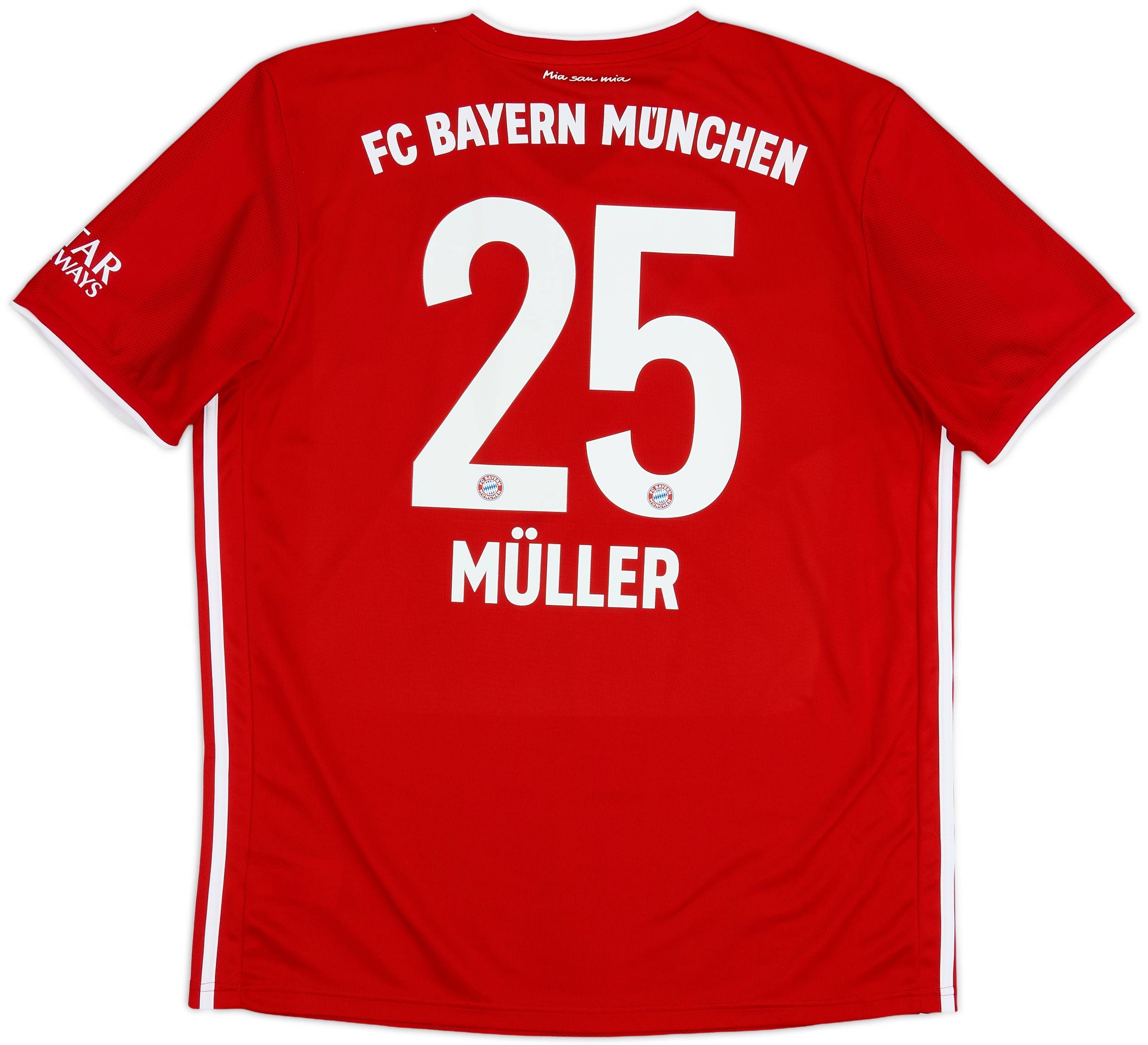 2020-21 Bayern Munich Home Shirt Muller #25 - 8/10 - (XL)