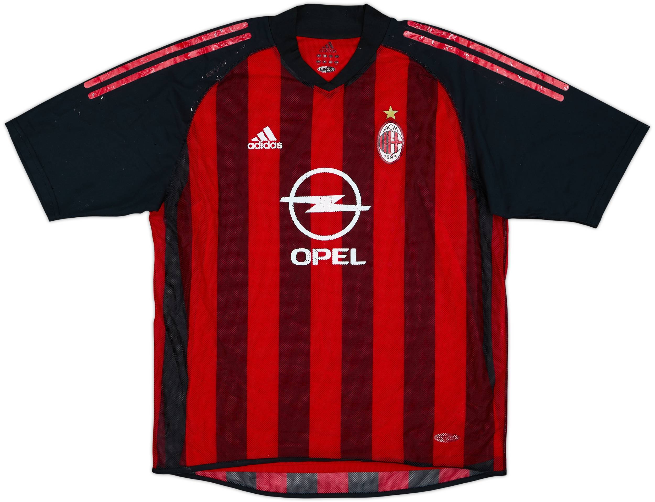 2002-03 AC Milan Player Issue Home Shirt Maldini #3 - 5/10 - (L)