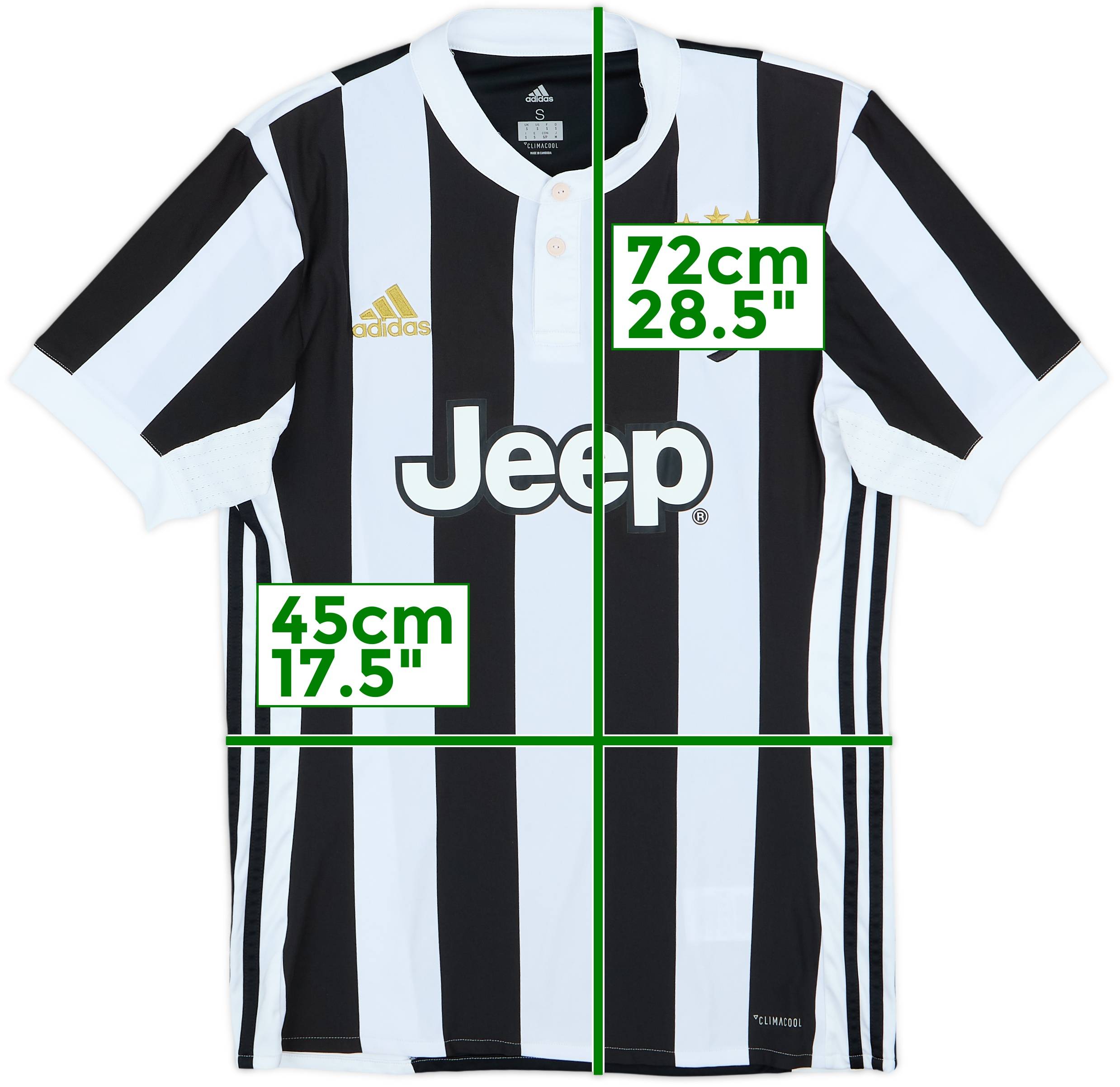 2017-18 Juventus Home Shirt - 8/10 - (S)