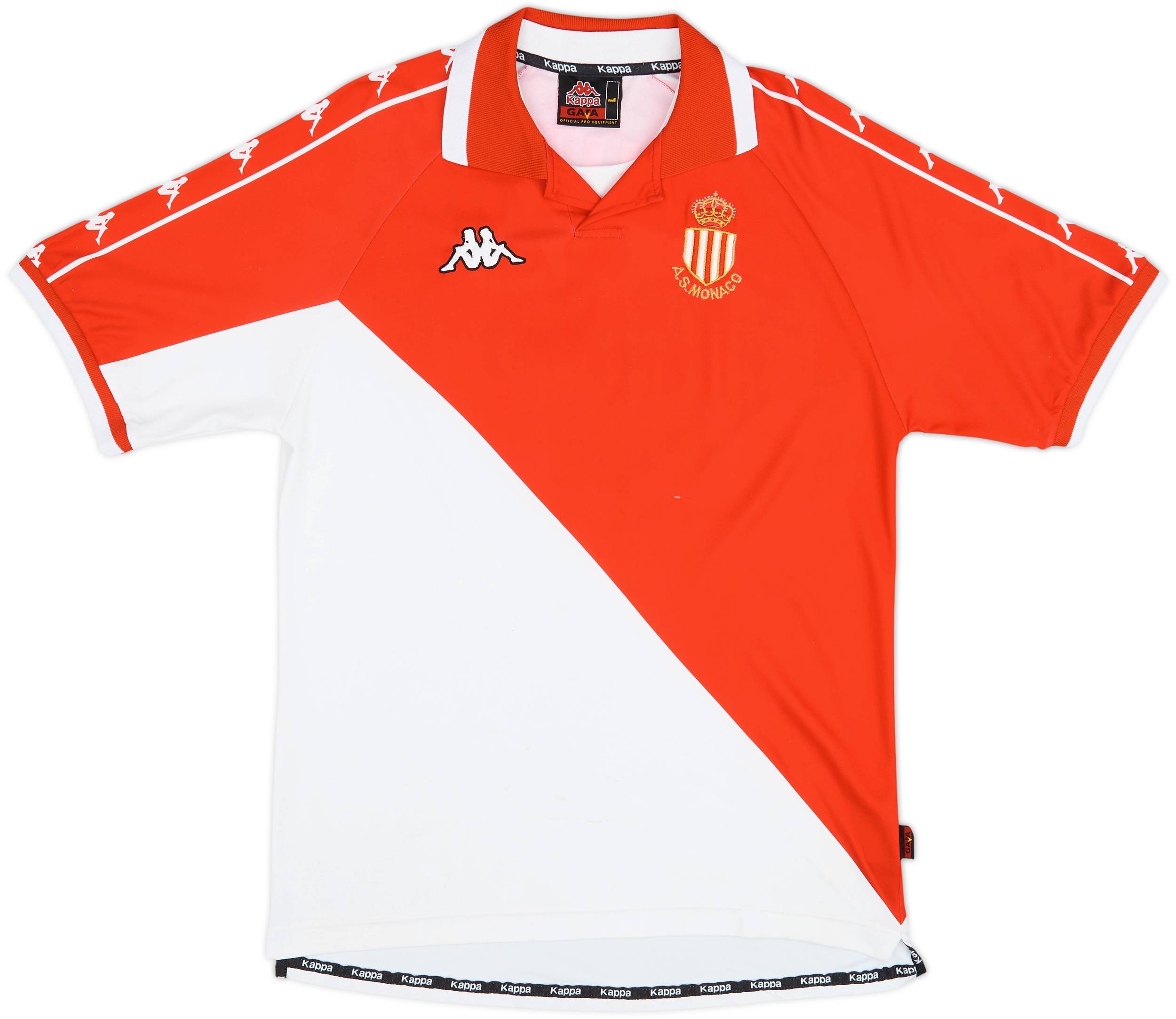 2000-01 Monaco Home Shirt Giuly #8 - 6/10 - (L)