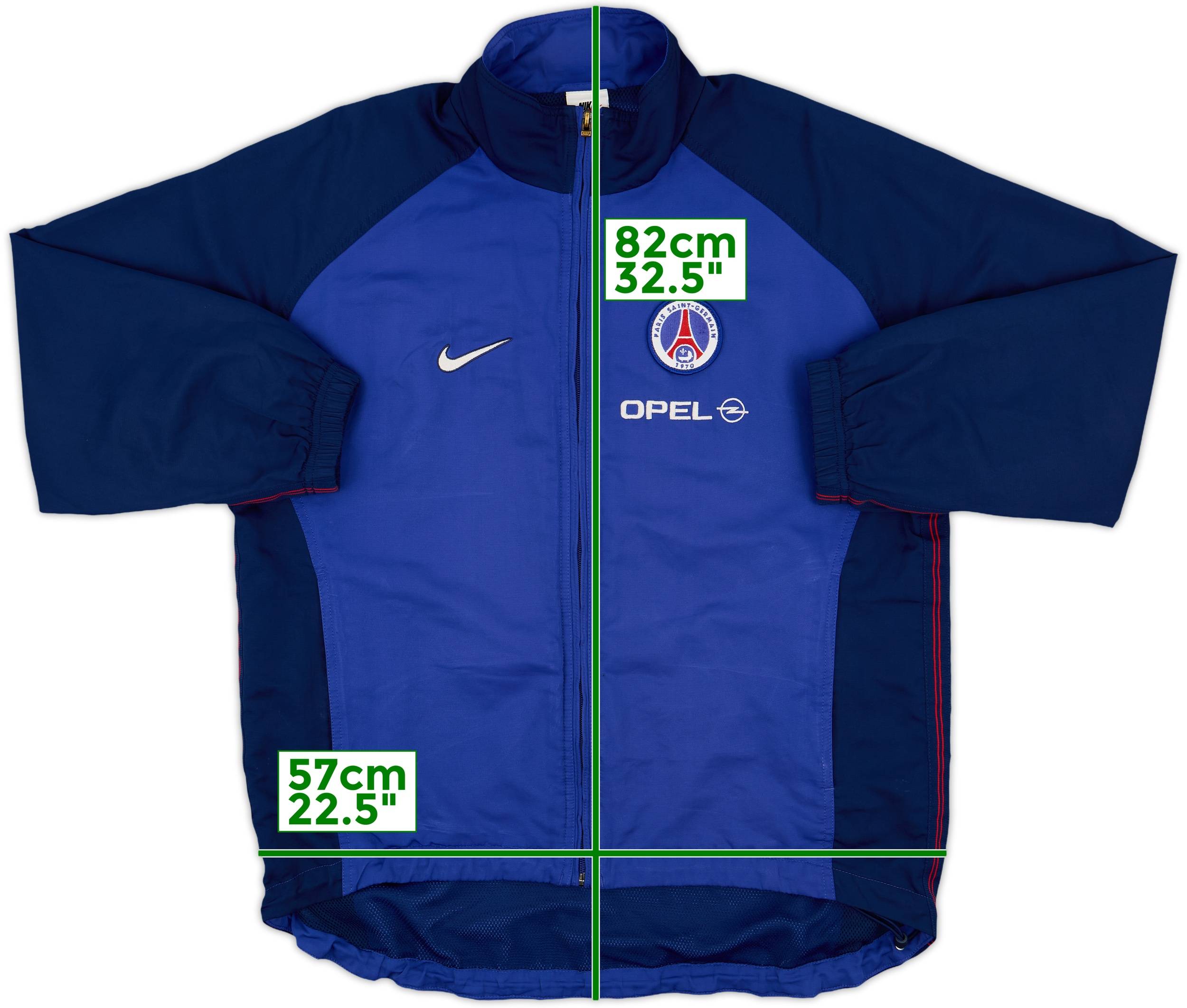 1998-99 Paris Saint-Germain Nike Track Jacket - 6/10 - (M)