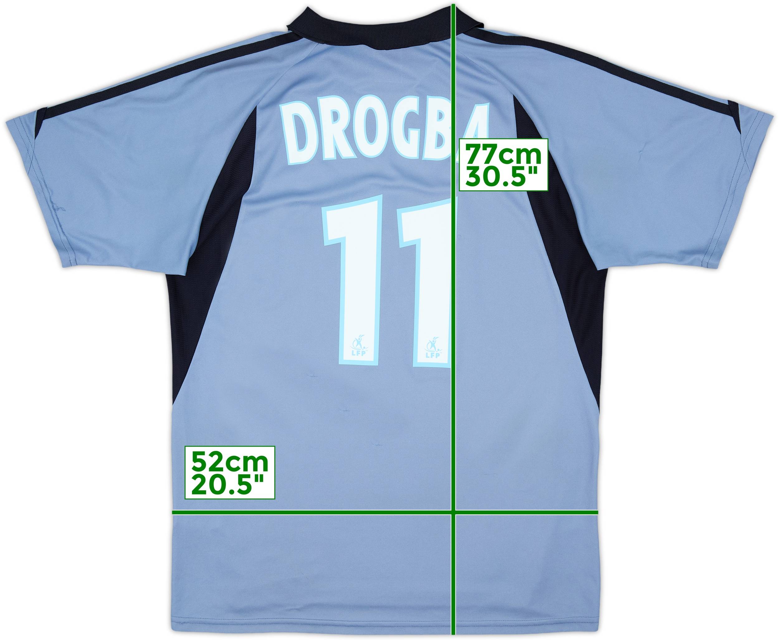Shirt Camiseta Drogba 2021-2022 Marseille Home Shirt (DROGBA 11) Fruugo ES