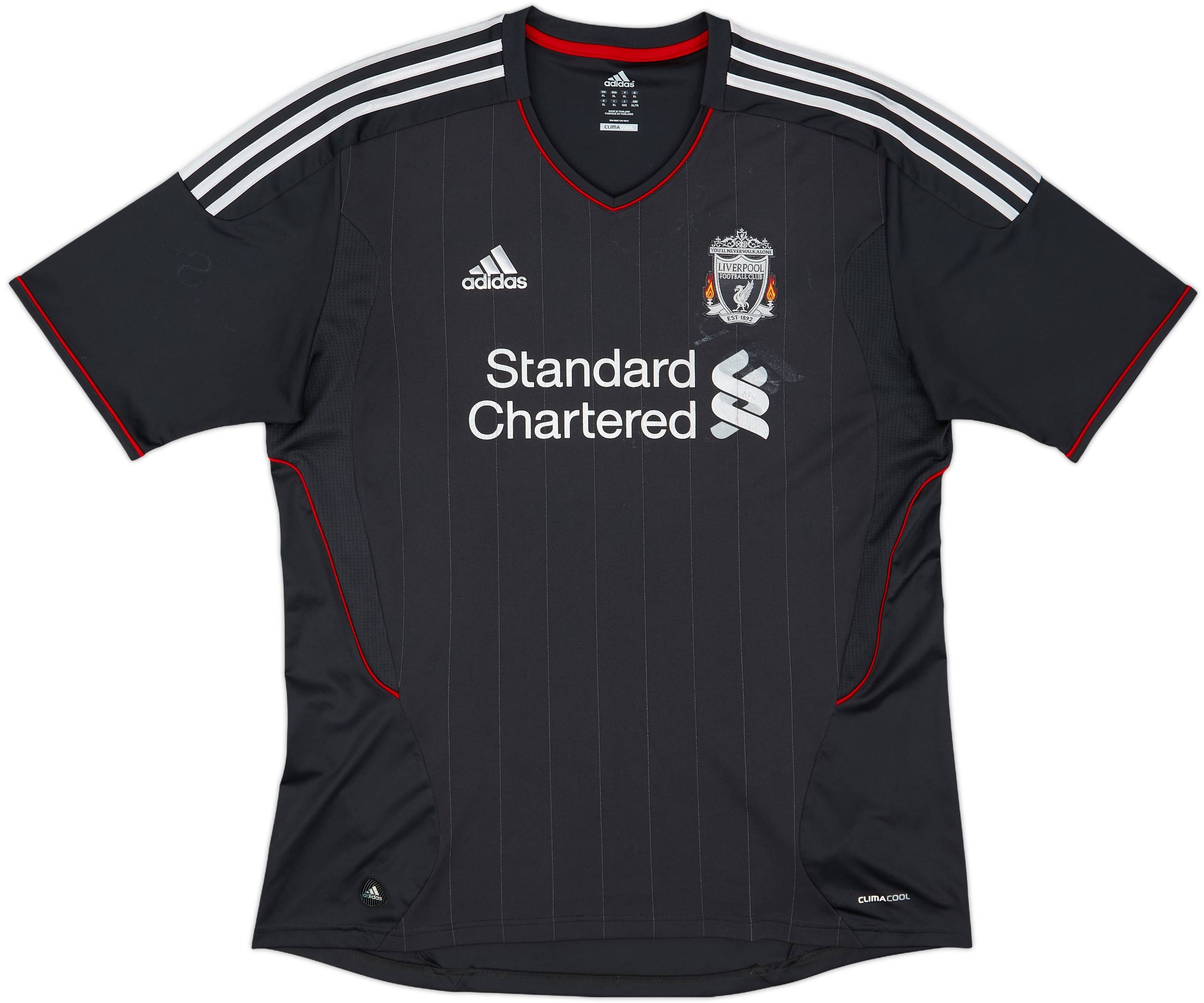 2011-12 Liverpool Away Shirt 4/10 (XL)