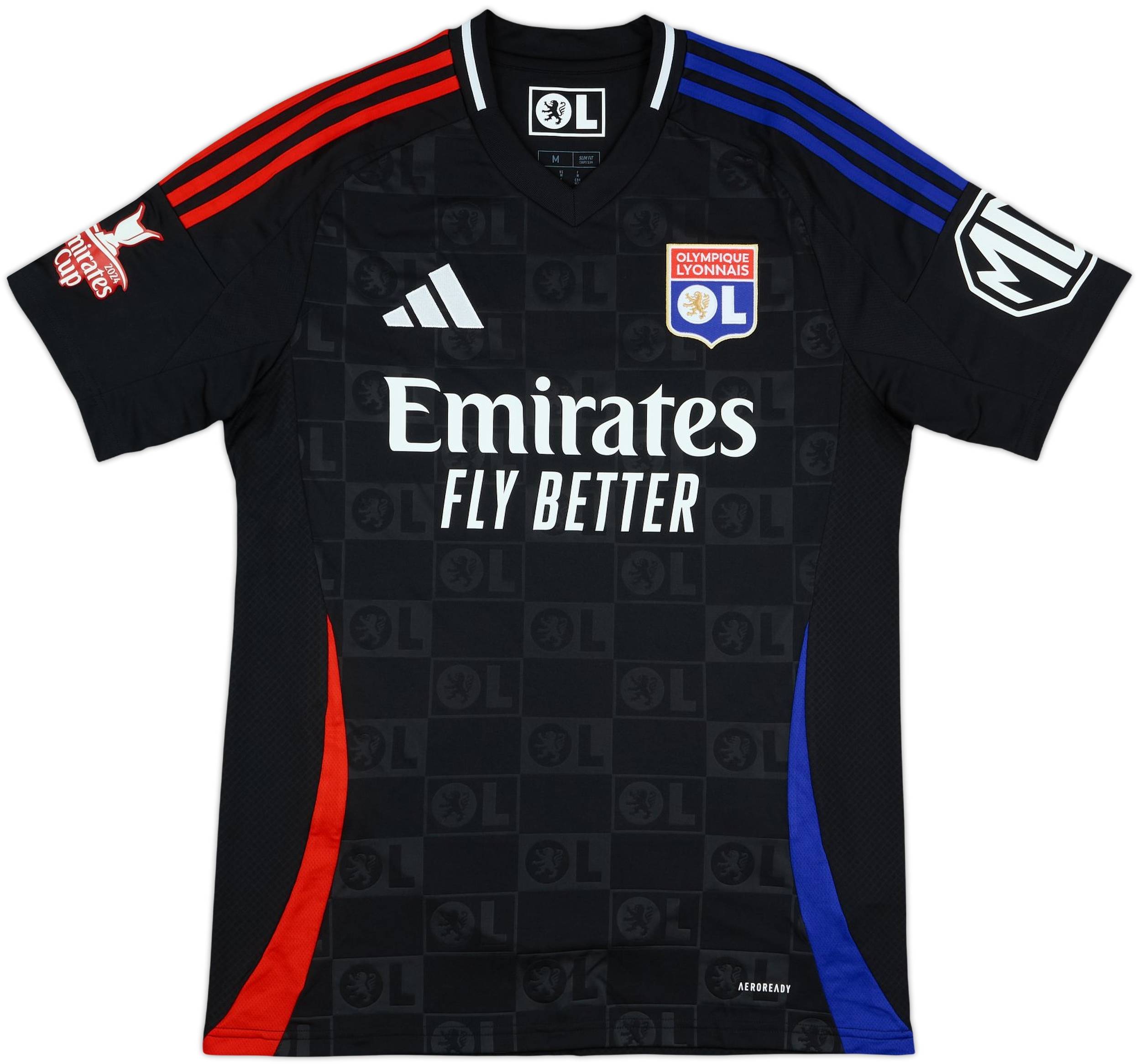 2024-25 Lyon Match Issue Away Shirt Maitland-Niles #98