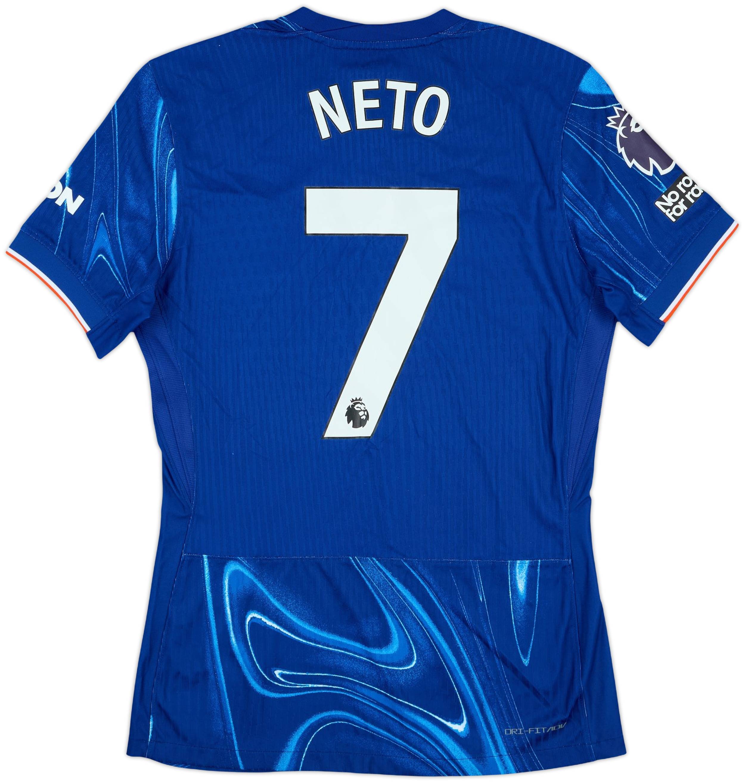 2024-25 Chelsea Match Issue Home Shirt Neto #7