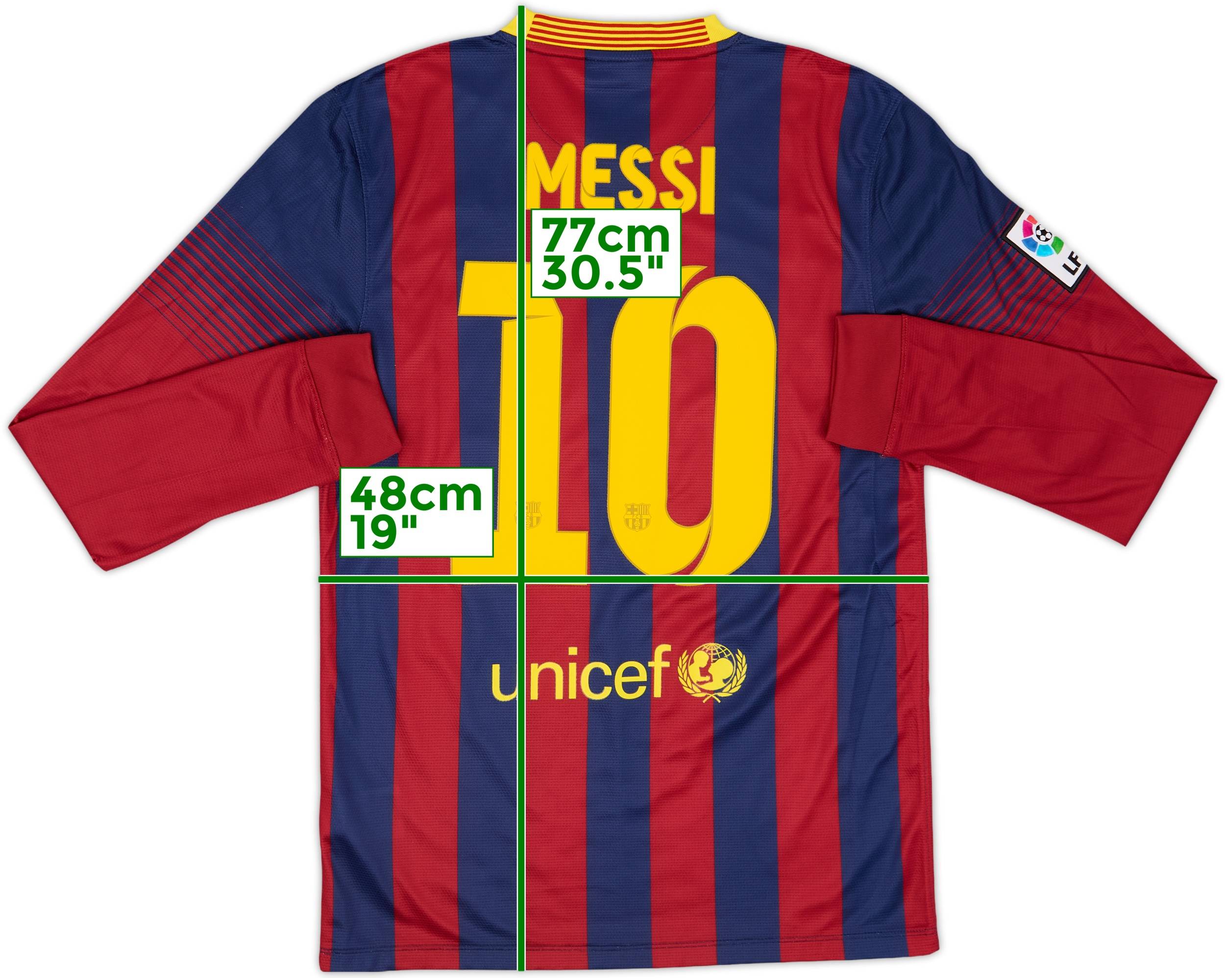 FC Barcelona Messi 10 kit shirt ユニフォーム s-l1200.jpg
