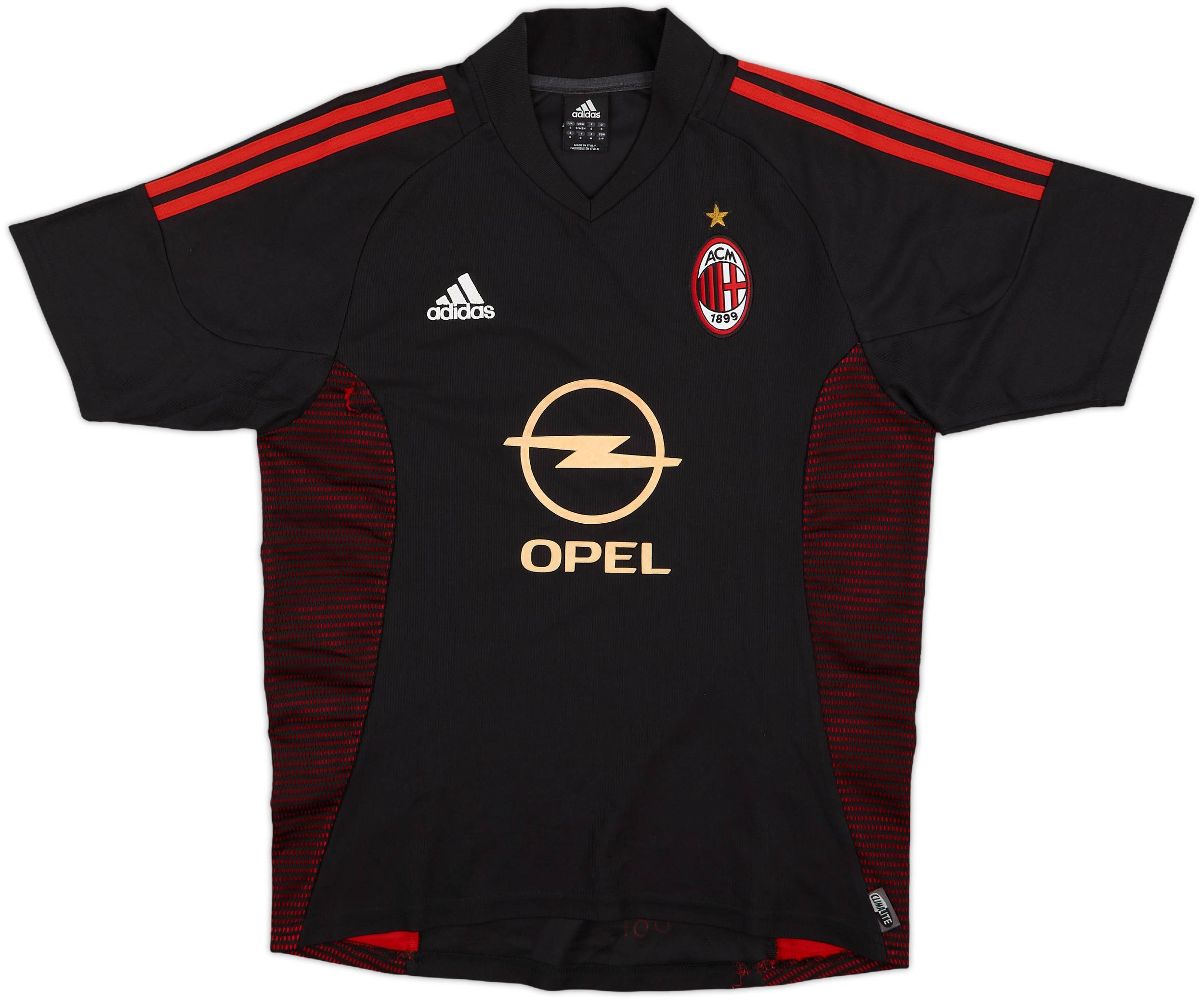 ウェア 2002-03 AC Milan adidas OPEL  Shirt ウェア 2002-03 AC Milan adidas OPEL Shirt Vintage Adidas AC
