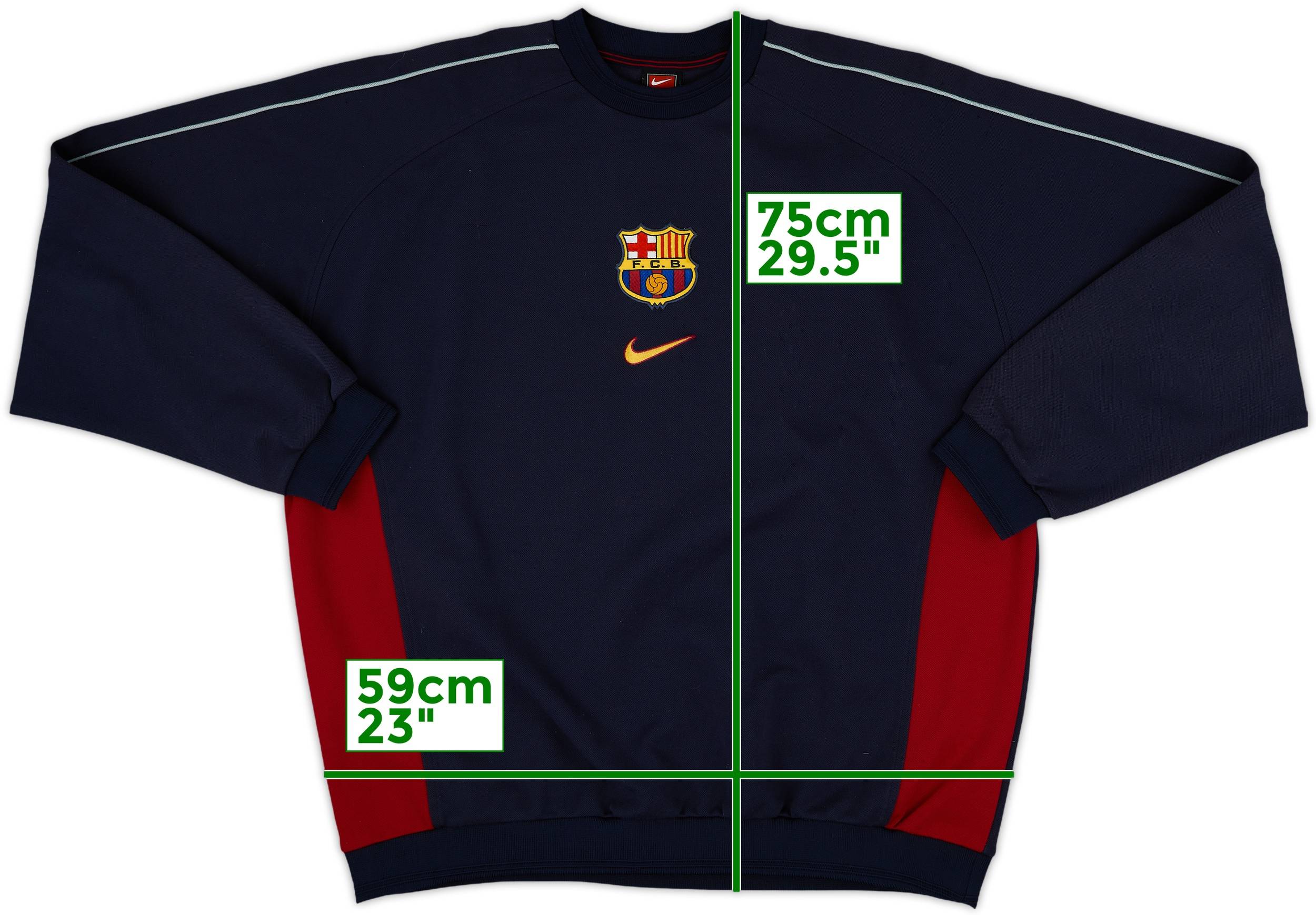 正規品Nike Barcelona 1999-01 Kluivert 9 XL 正規品Nike Barcelona 1999-01 Kluivert 9 XL Rare Vintage FC