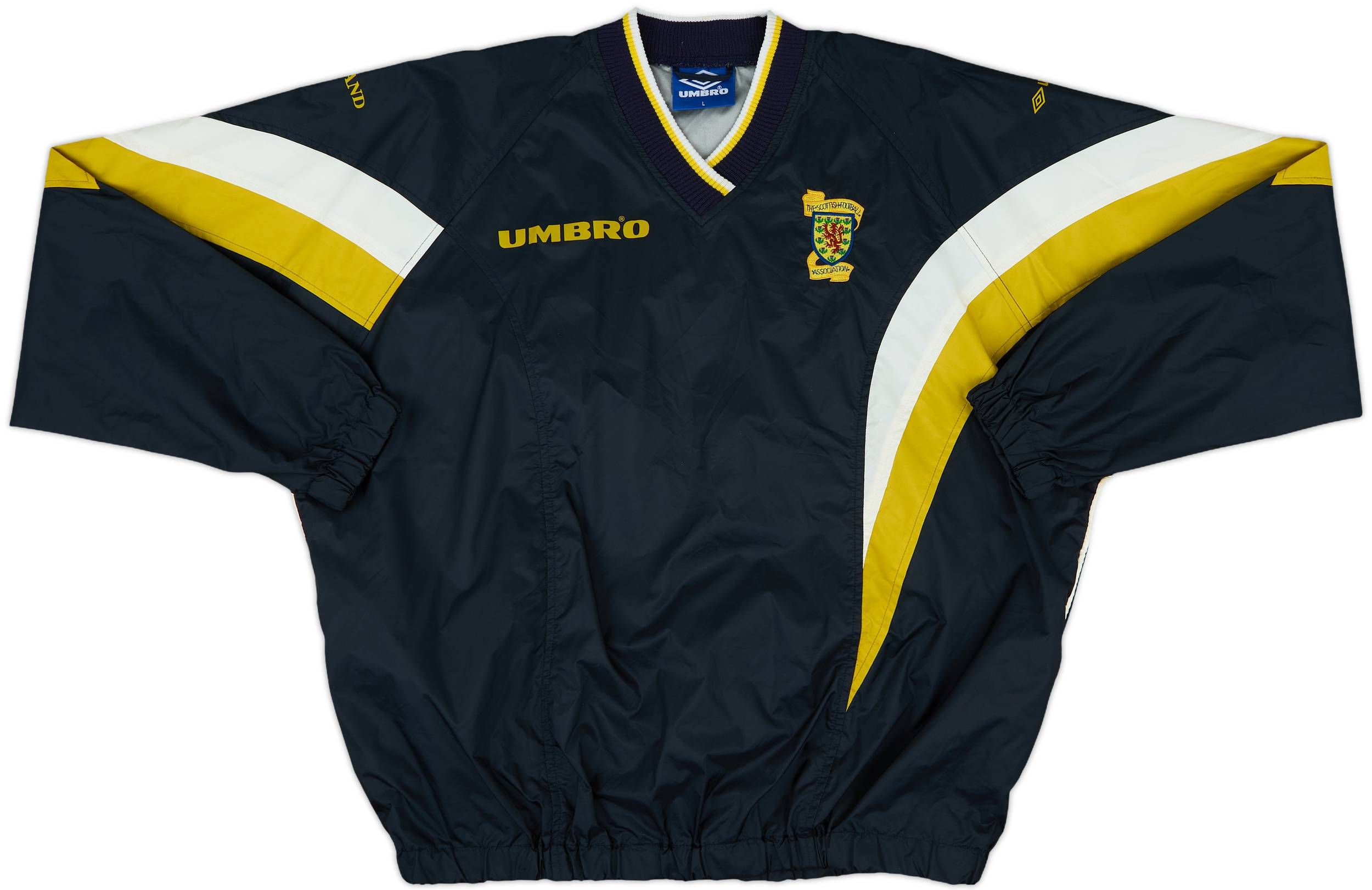1996-98 Scotland Umbro Drill Top - 8/10 - (L)