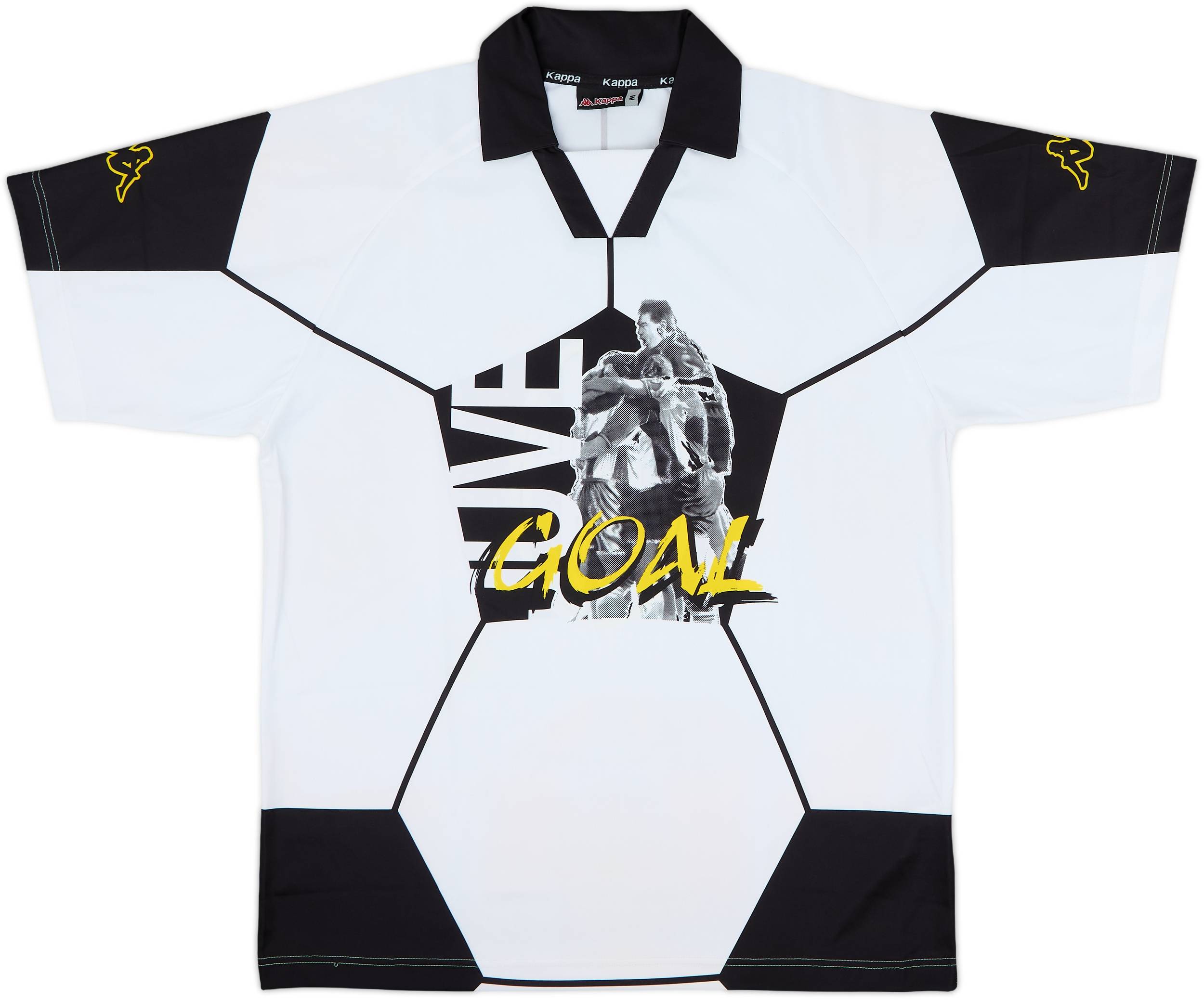 ウェア 1995-96 Juventus  L/S Shirt (L) 1995-96 Juventus Match Issue Away L/S Shirt #6