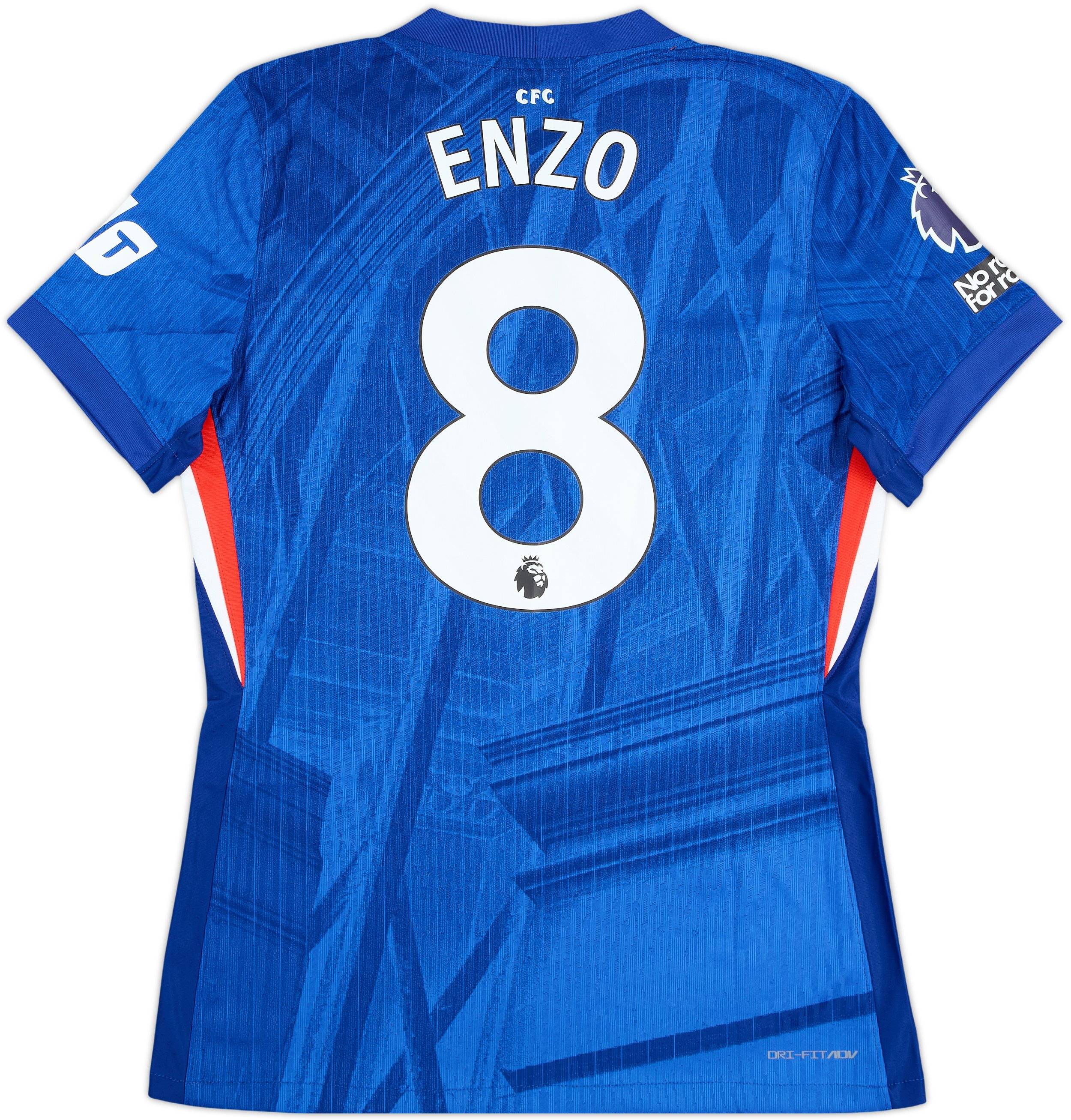 2025-26 Chelsea Match Issue Home Shirt Enzo #8