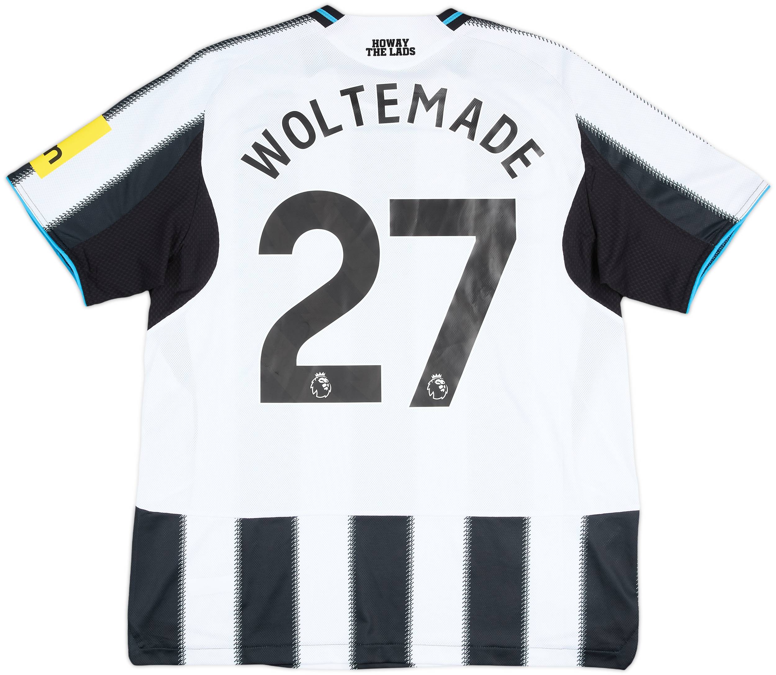 2025-26 Newcastle Match Issue Home Shirt Woltemade #27