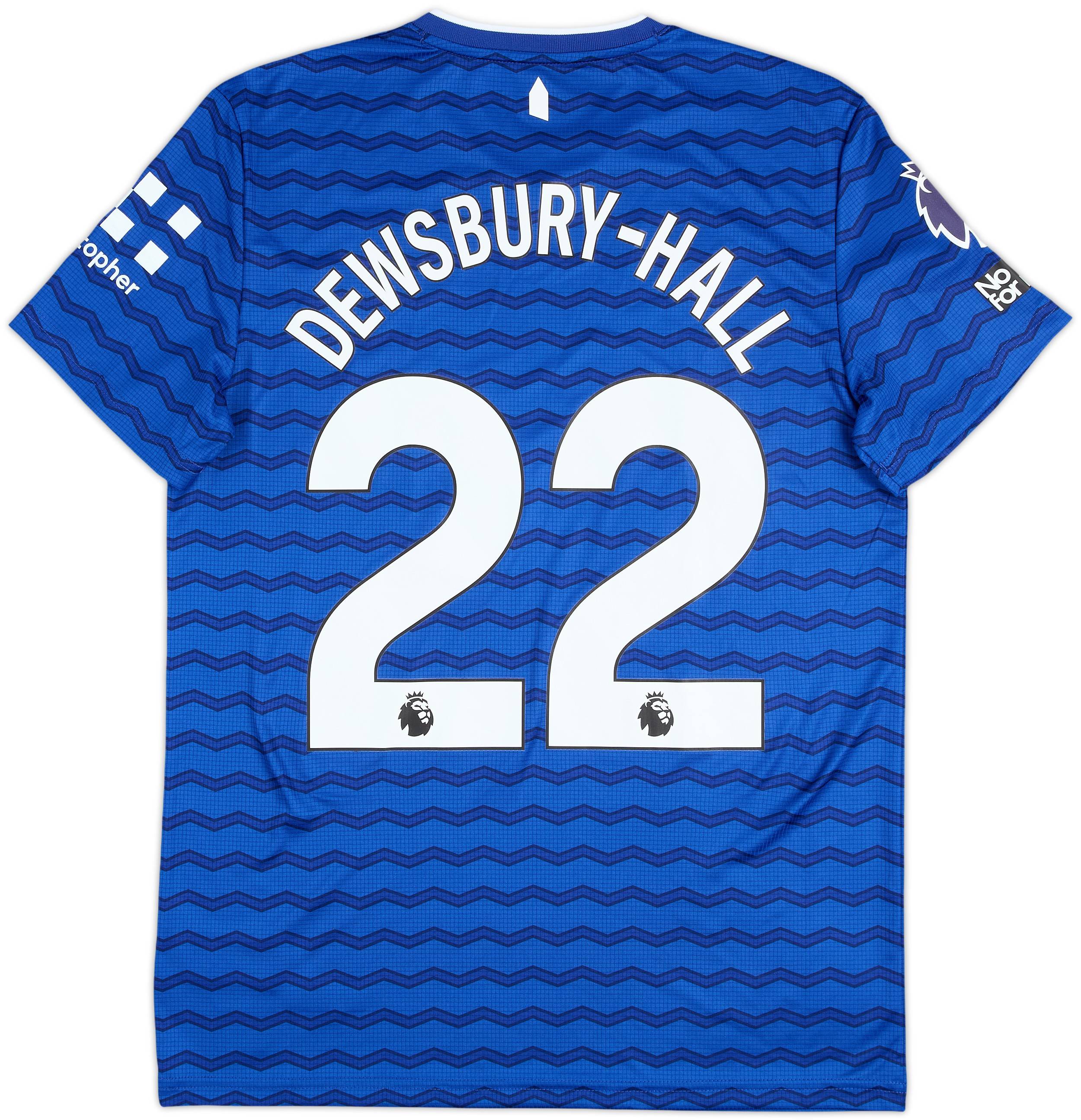 2025-26 Everton Match Issue Home Shirt Dewsbury-Hall #22