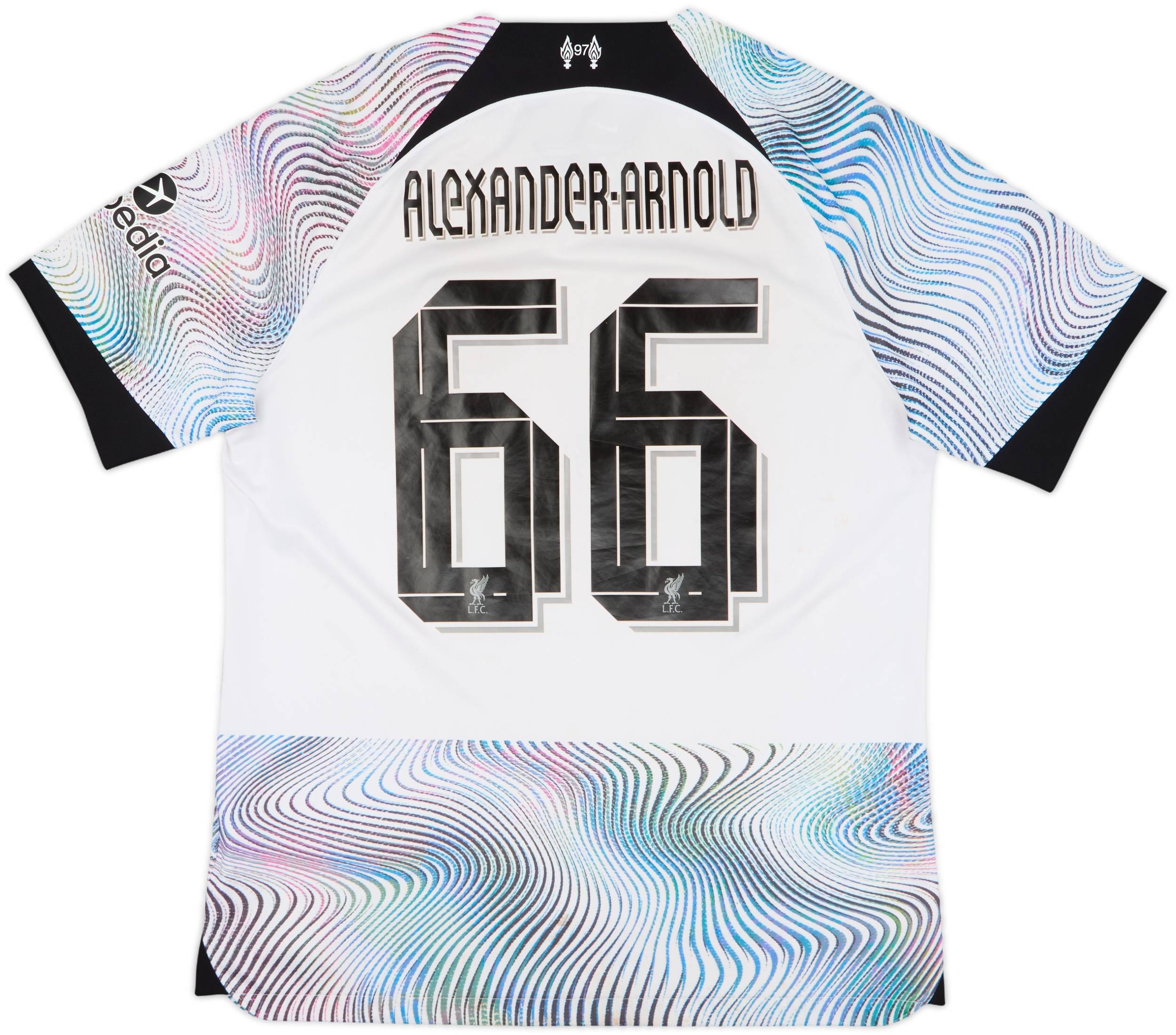 2022-23 Liverpool Away Shirt Alexander-Arnold #66 - 7/10 - (L) 2022-23 Liverpool Away Shirt Alexander-Arnold #66 - 7/10 - (L)