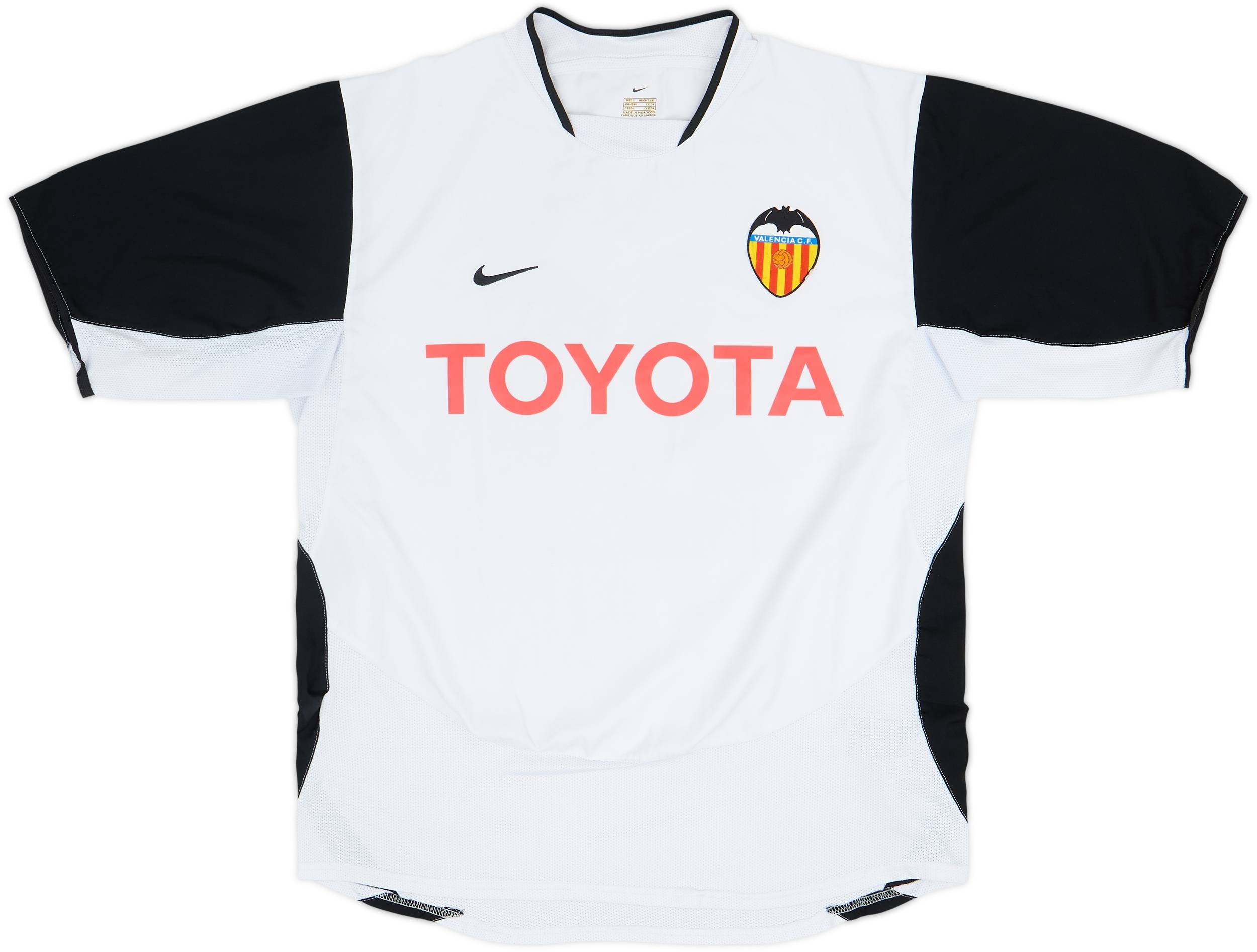 2003-04 Valencia Home Shirt Aimar #21 - 6/10 - (L)