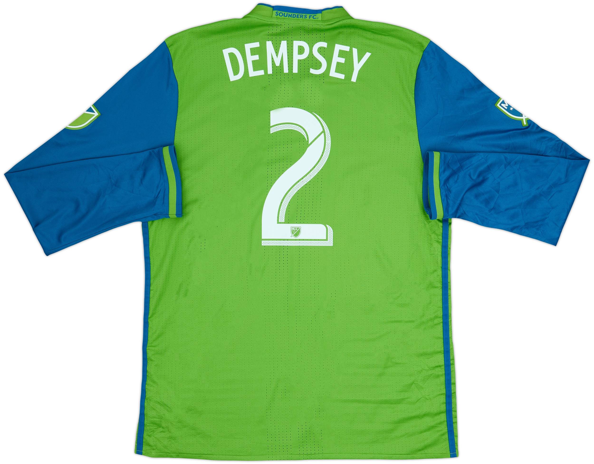 Camiseta auténtica de manga larga de local del Seattle Sounders