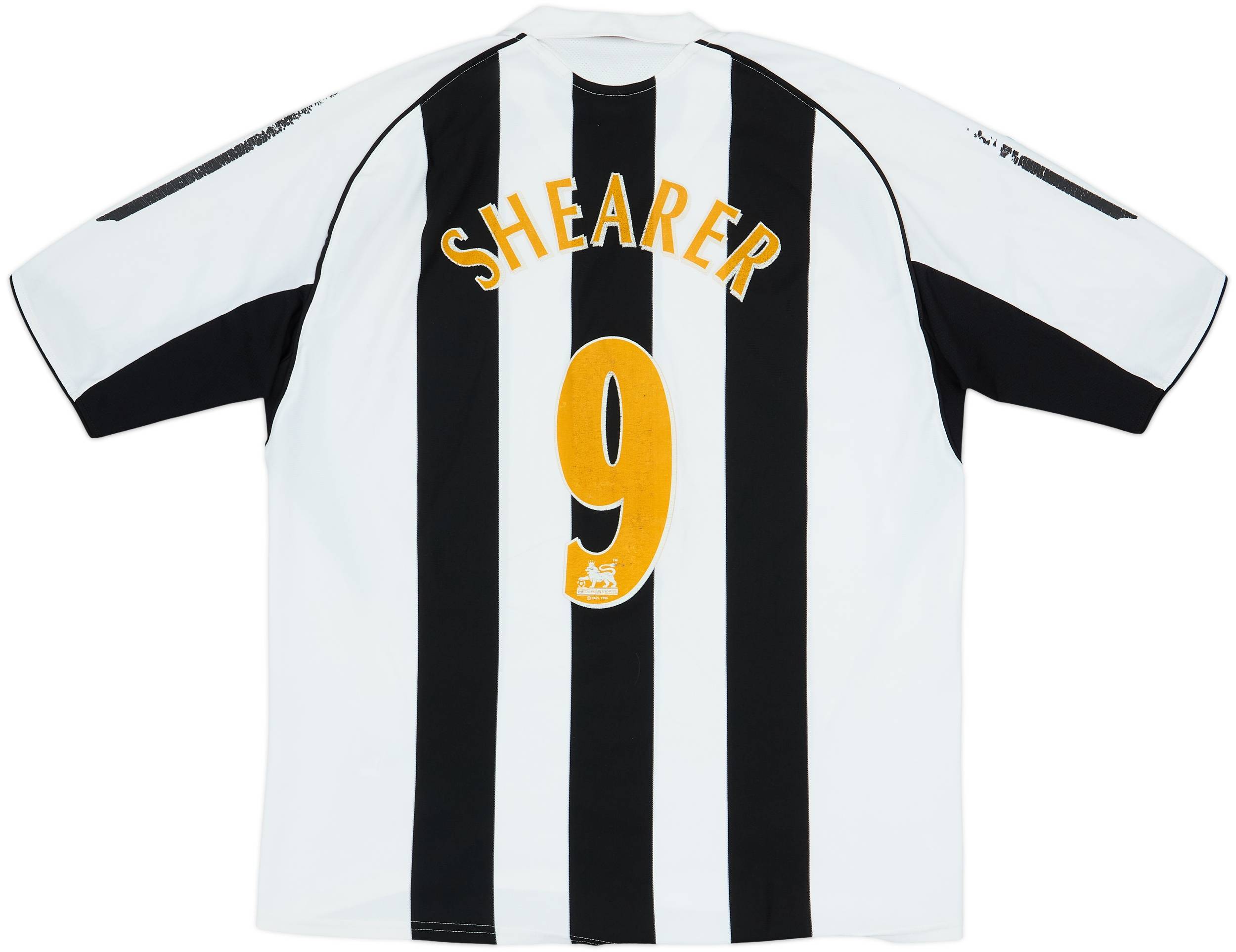 2005-07 Newcastle Home Shirt Shearer #9 - 3/10 - (L)