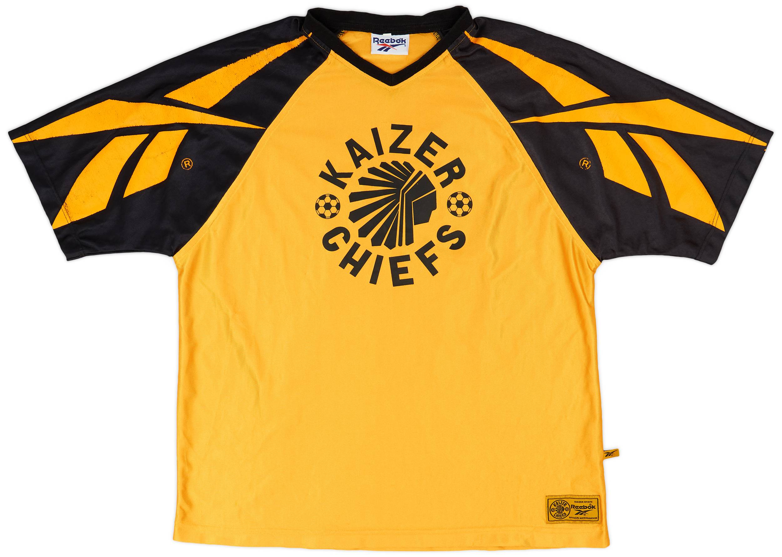 1990s Kaizer Chiefs Reebok Training Shirt - 7/10 - (L)