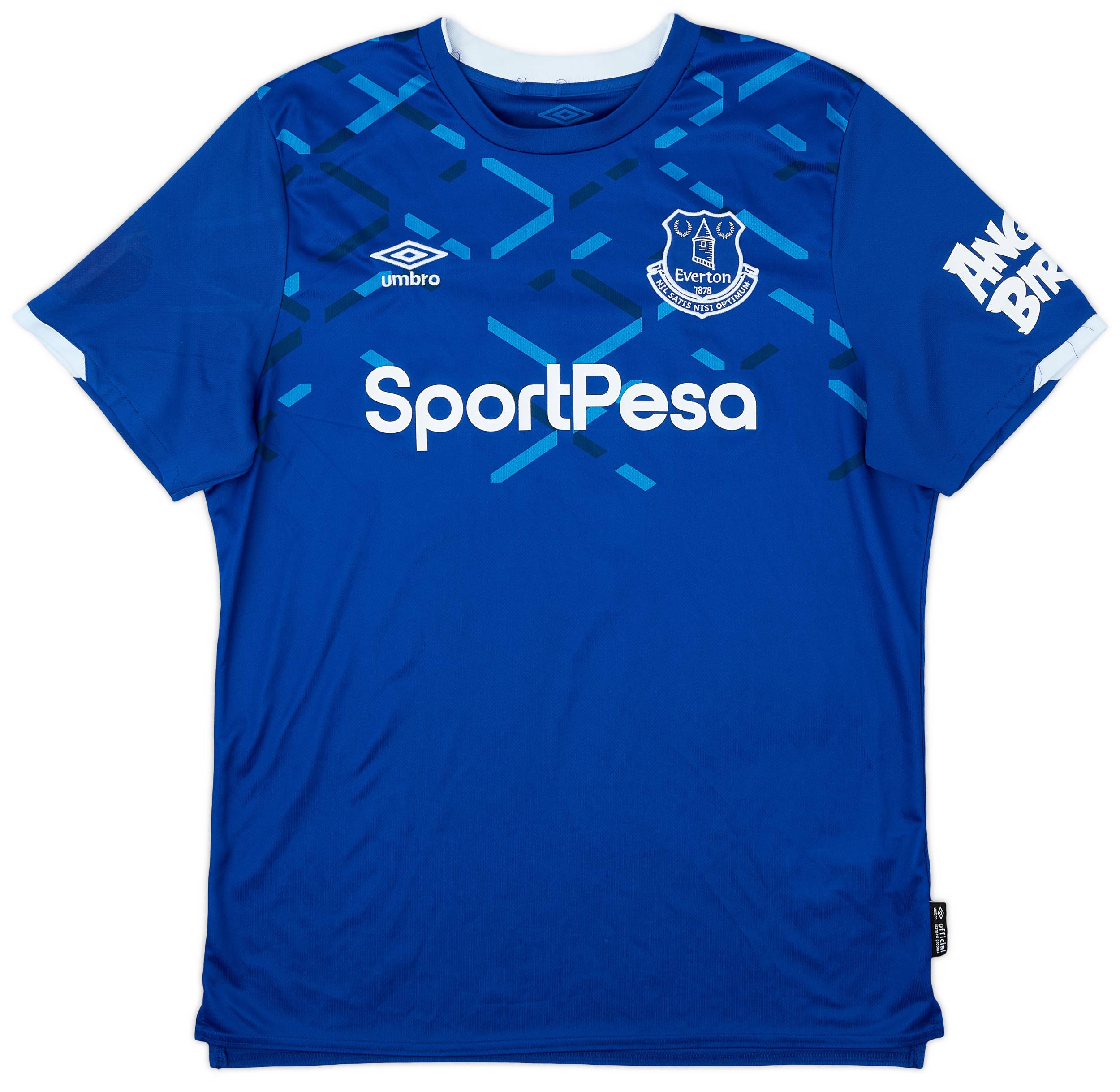 2019-20 Everton Home Shirt #9 - 7/10 - (L)