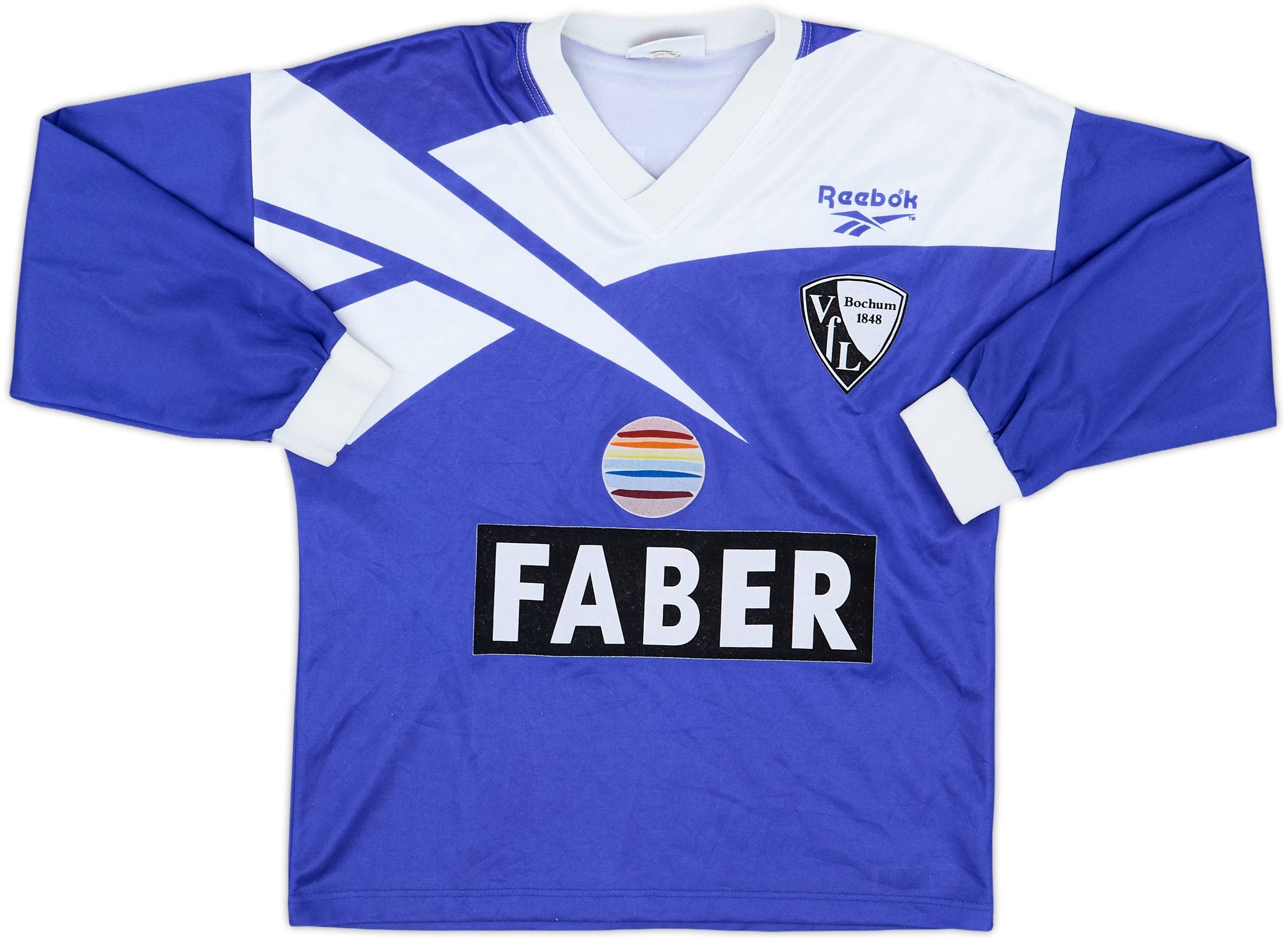 1994-96 VFL Bochum Home L/S Shirt - 8/10 - (L.Boys)