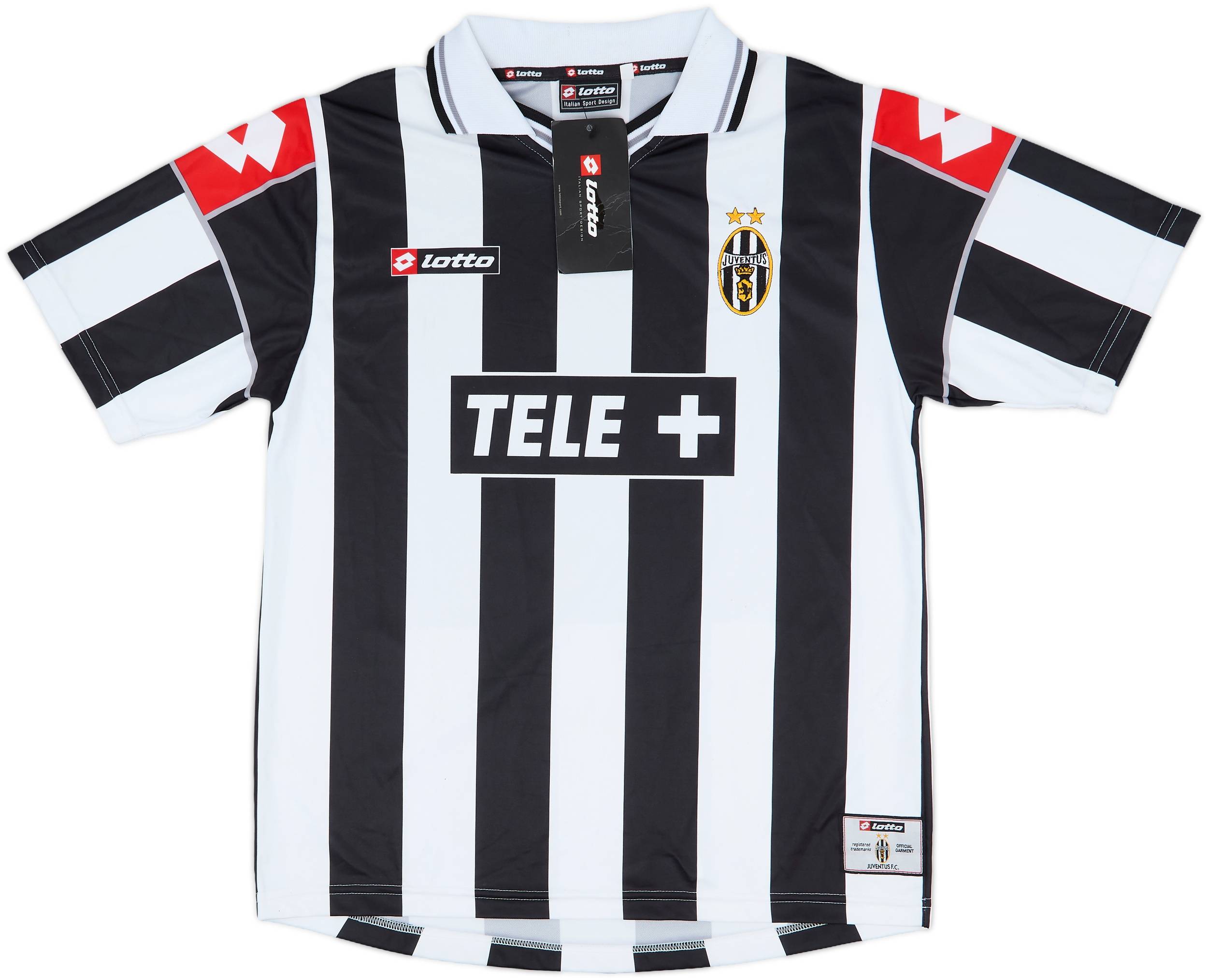 極美品！　02-03 Juventus Del Piero #10 LOTTO 2002-03 Juventus Home Shirt Del Piero #10 - 9/10 - (XL)