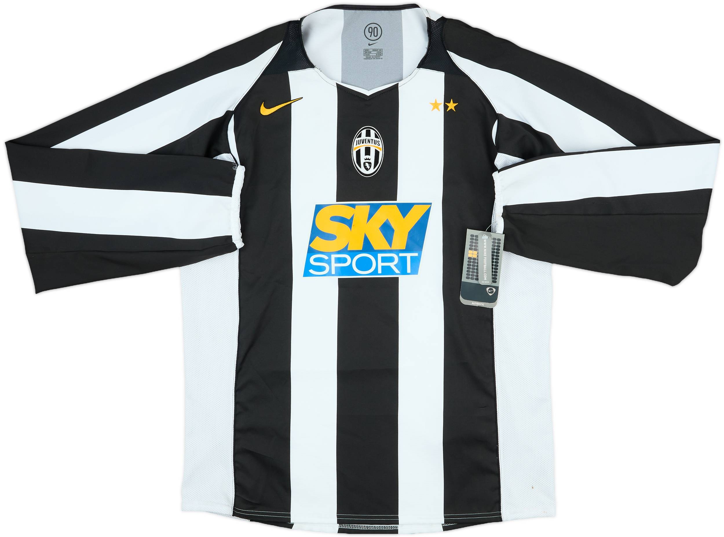 2004-05 Juventus Home L/S Shirt (L)