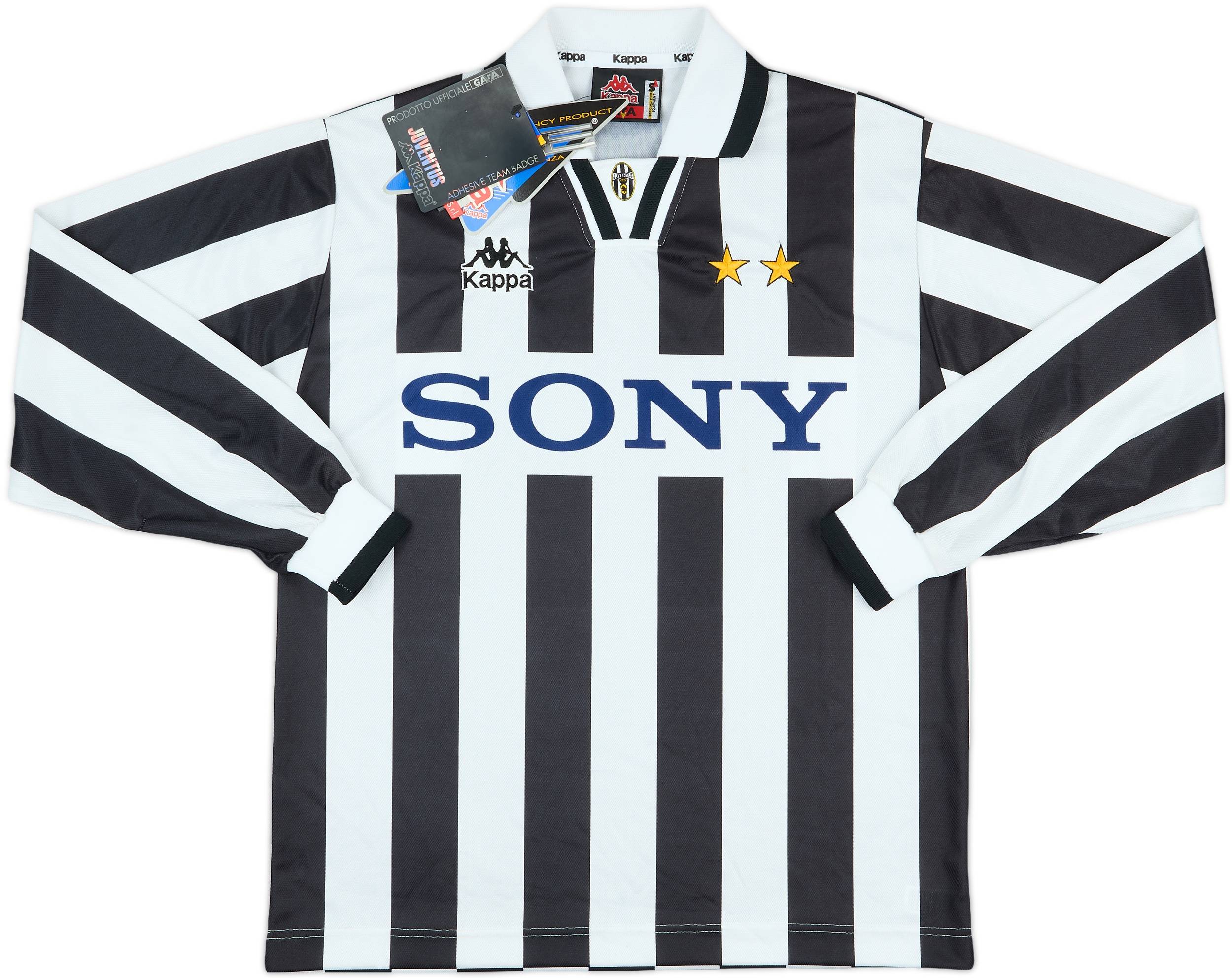 1995-97 Juventus Home L/S Shirt (S)
