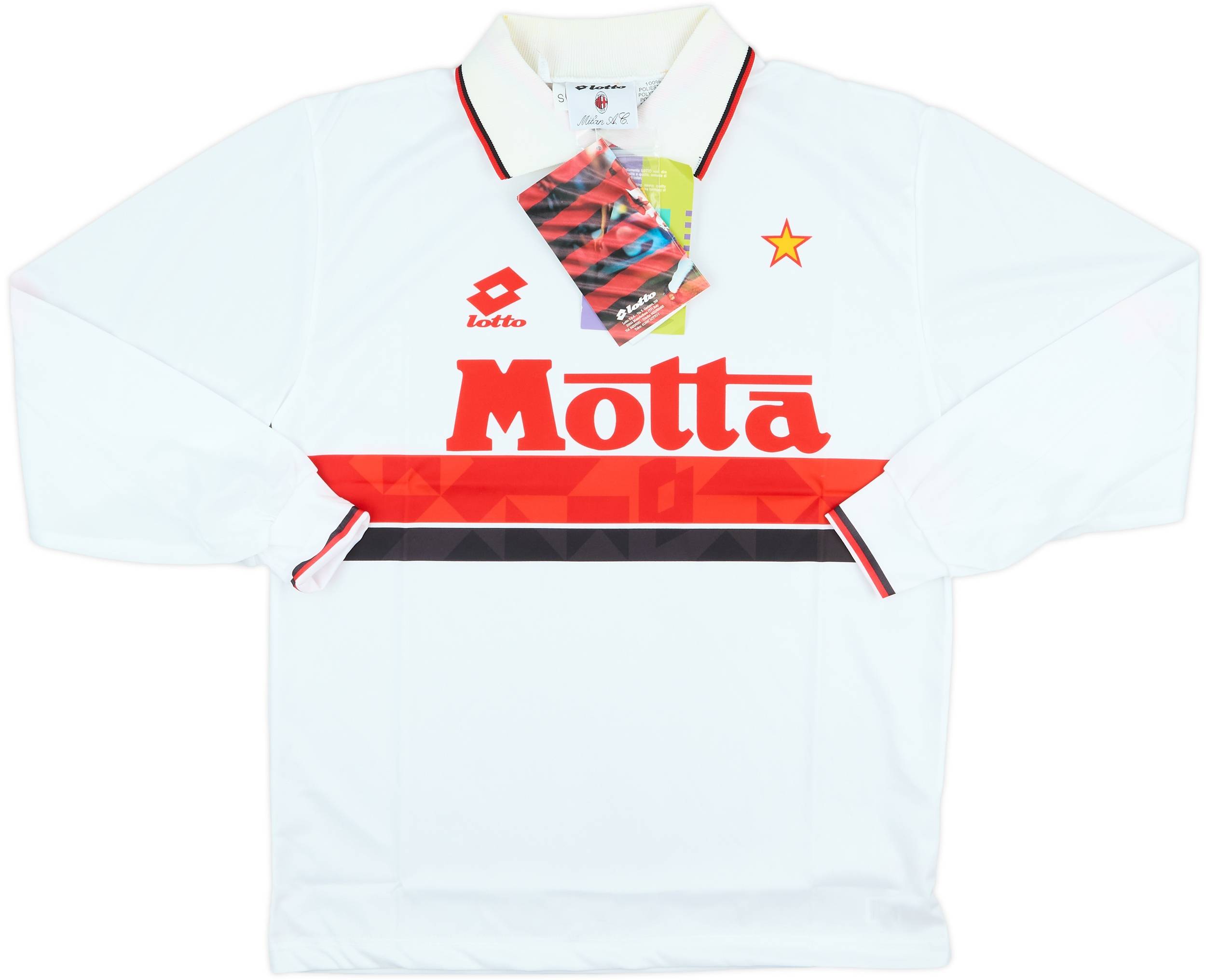 1993-94 AC Milan Away L/S Shirt (S)