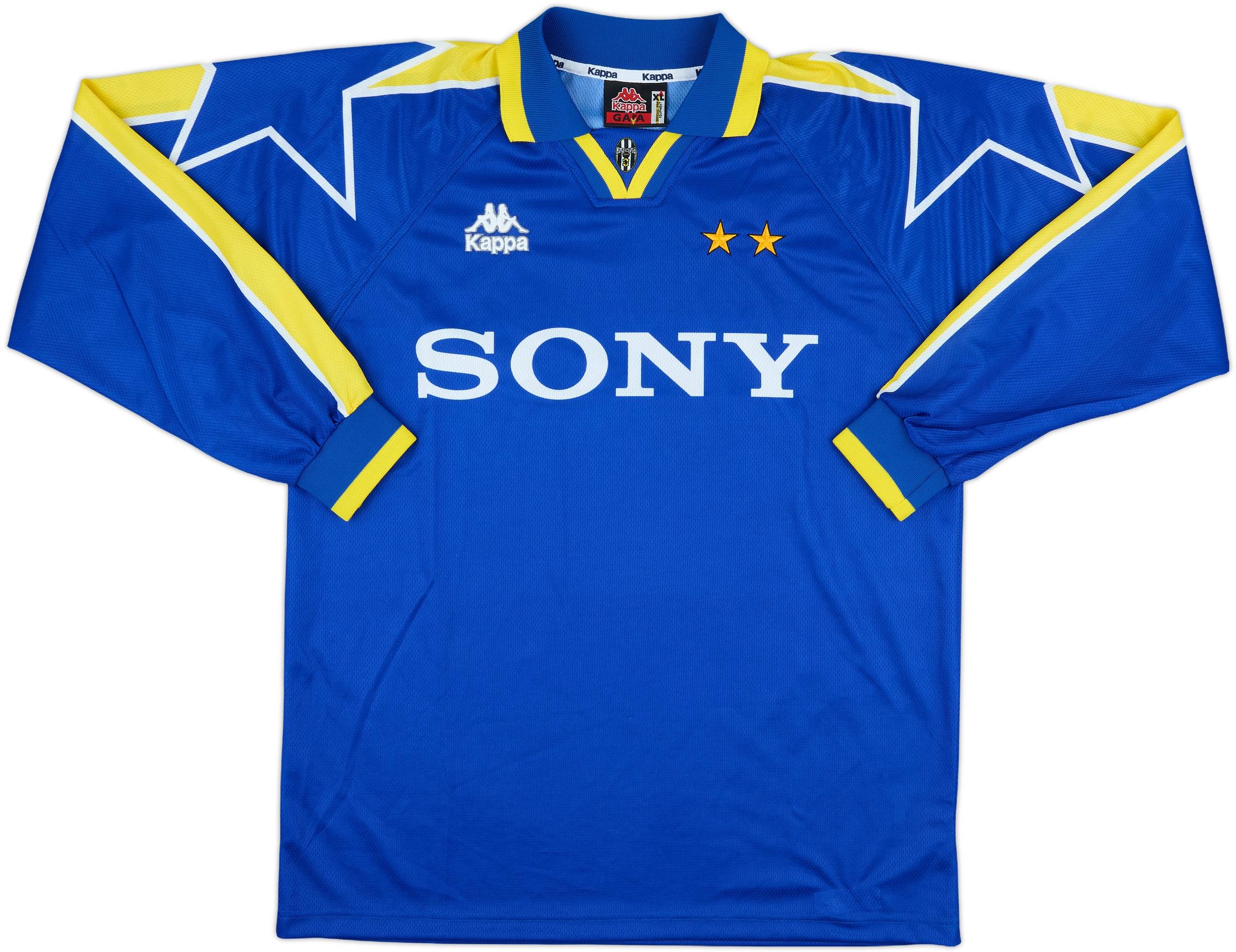 1996-97 Juventus Away L/S Shirt - 10/10 - (XL)