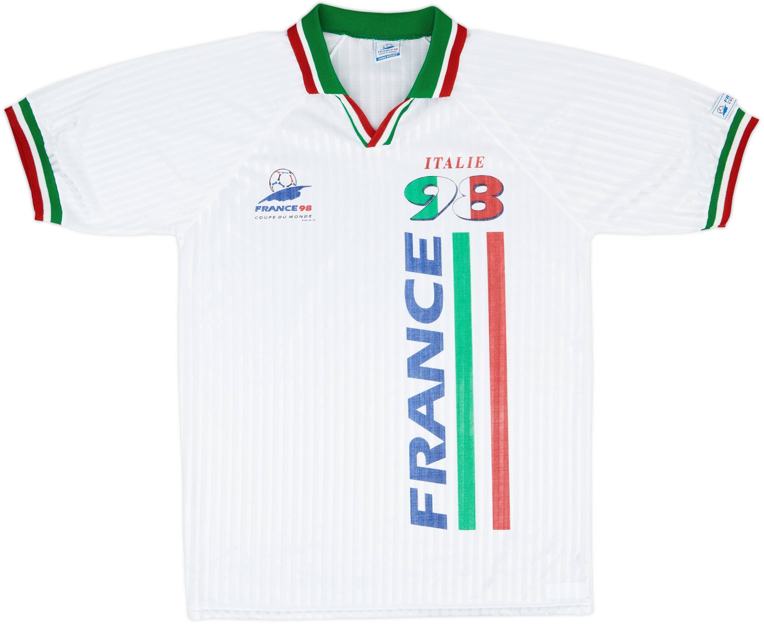 1998 Italy World Cup Training Shirt - 7/10 - (S/M)