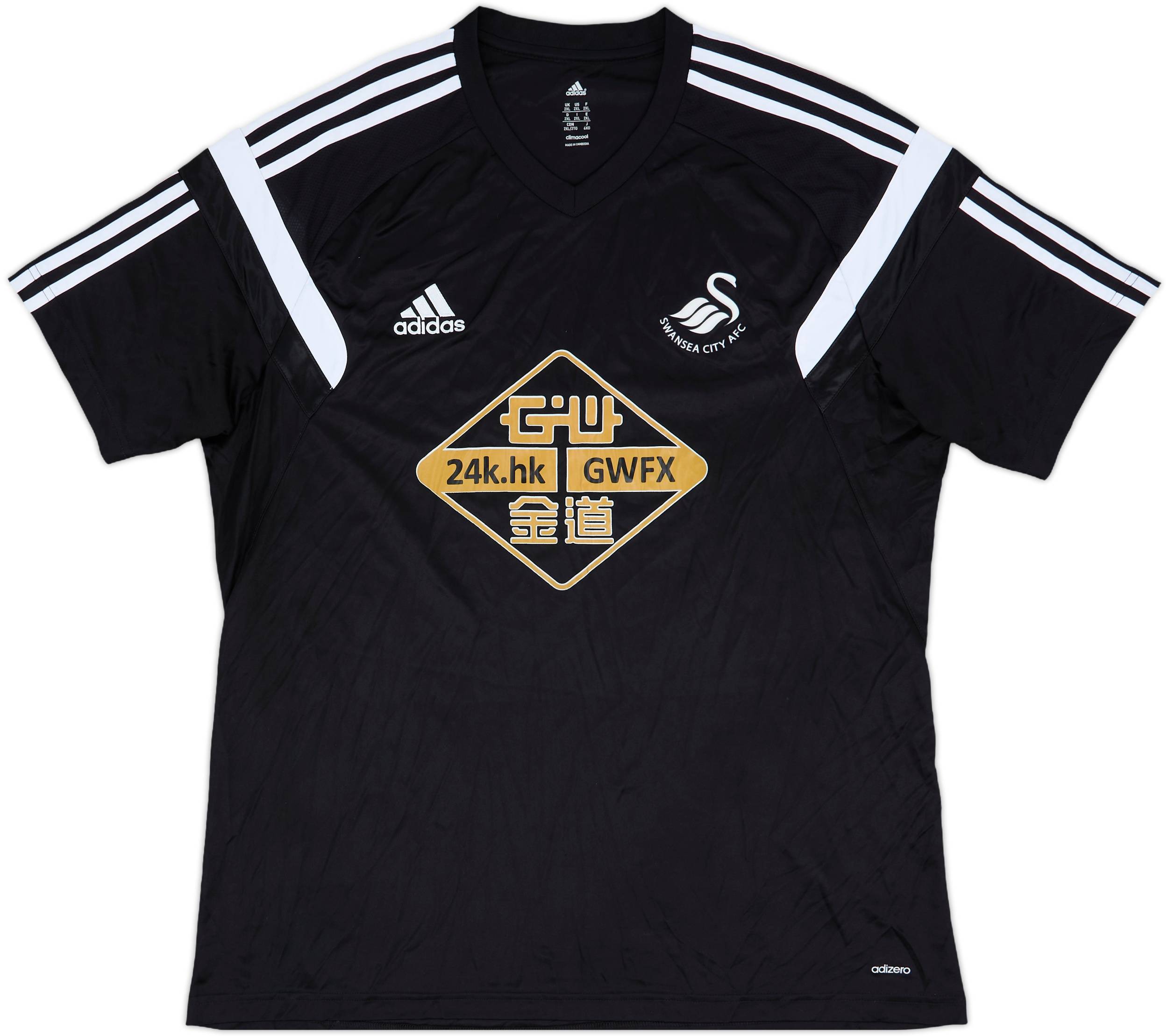 2014-15 Swansea adizero Training Shirt - 9/10 - (XXL)