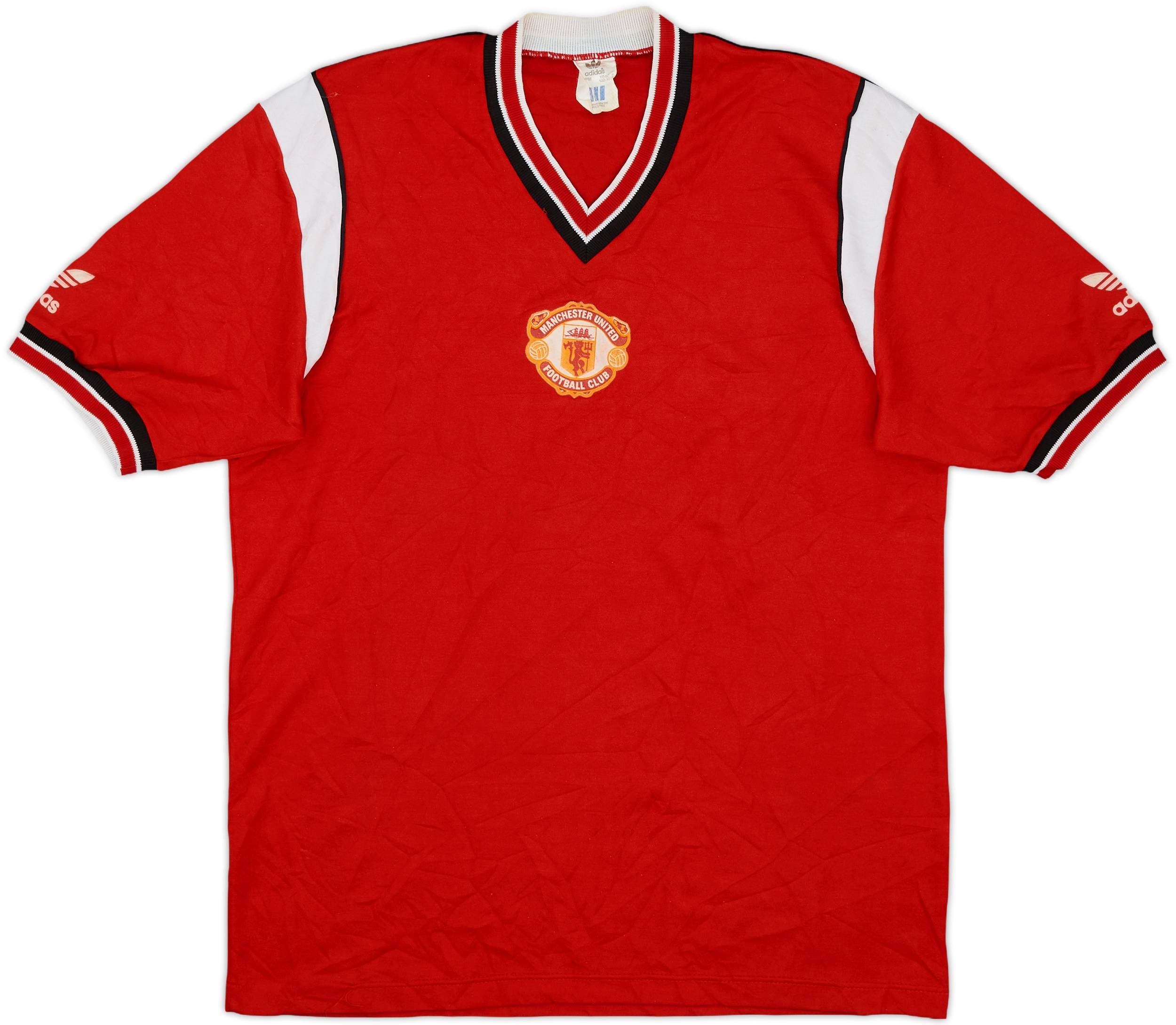 1984-86 Manchester United Home Shirt - 8/10 - (L)