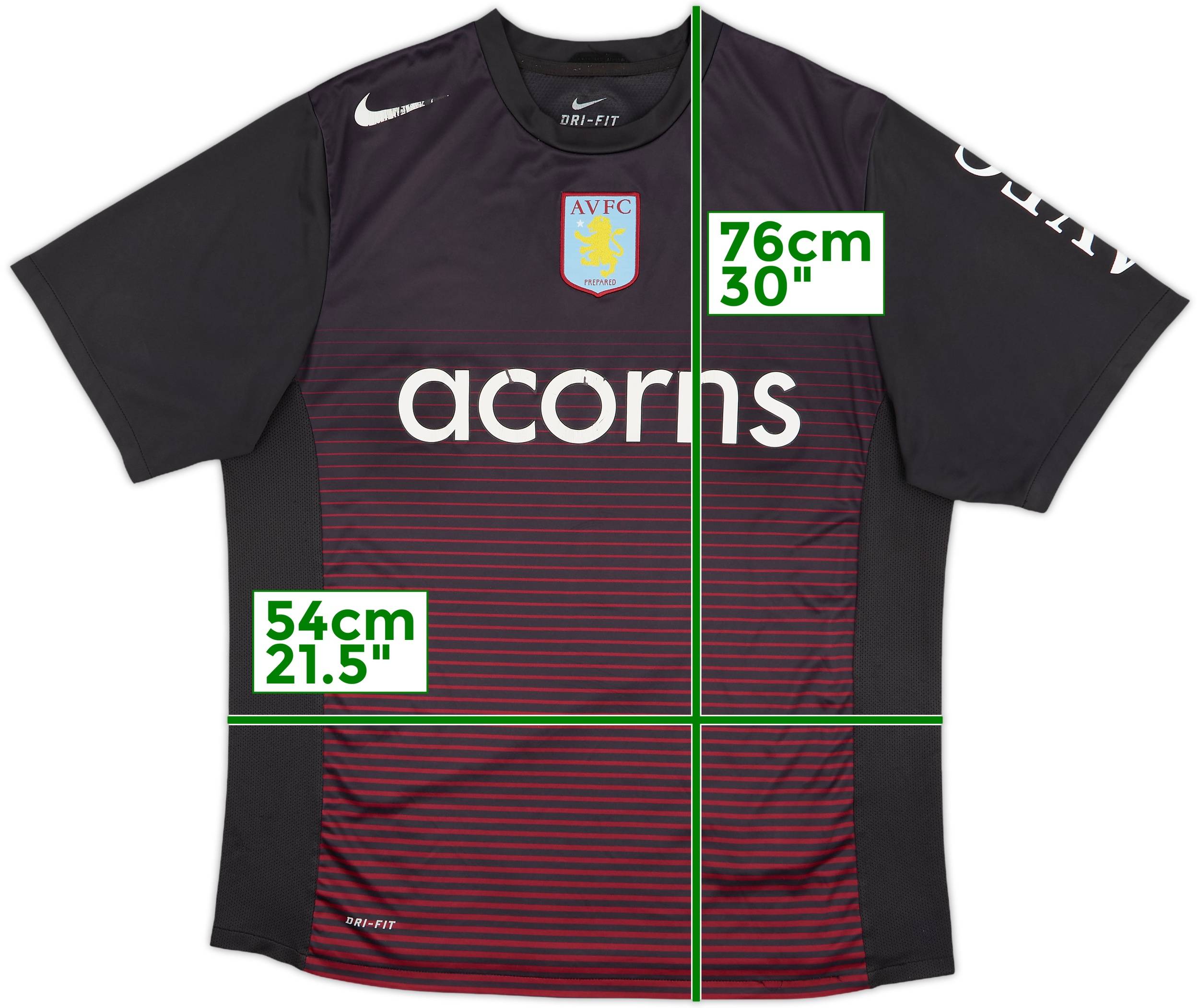2009-10 Aston Villa Nike Training Shirt - 6/10 - (XL)