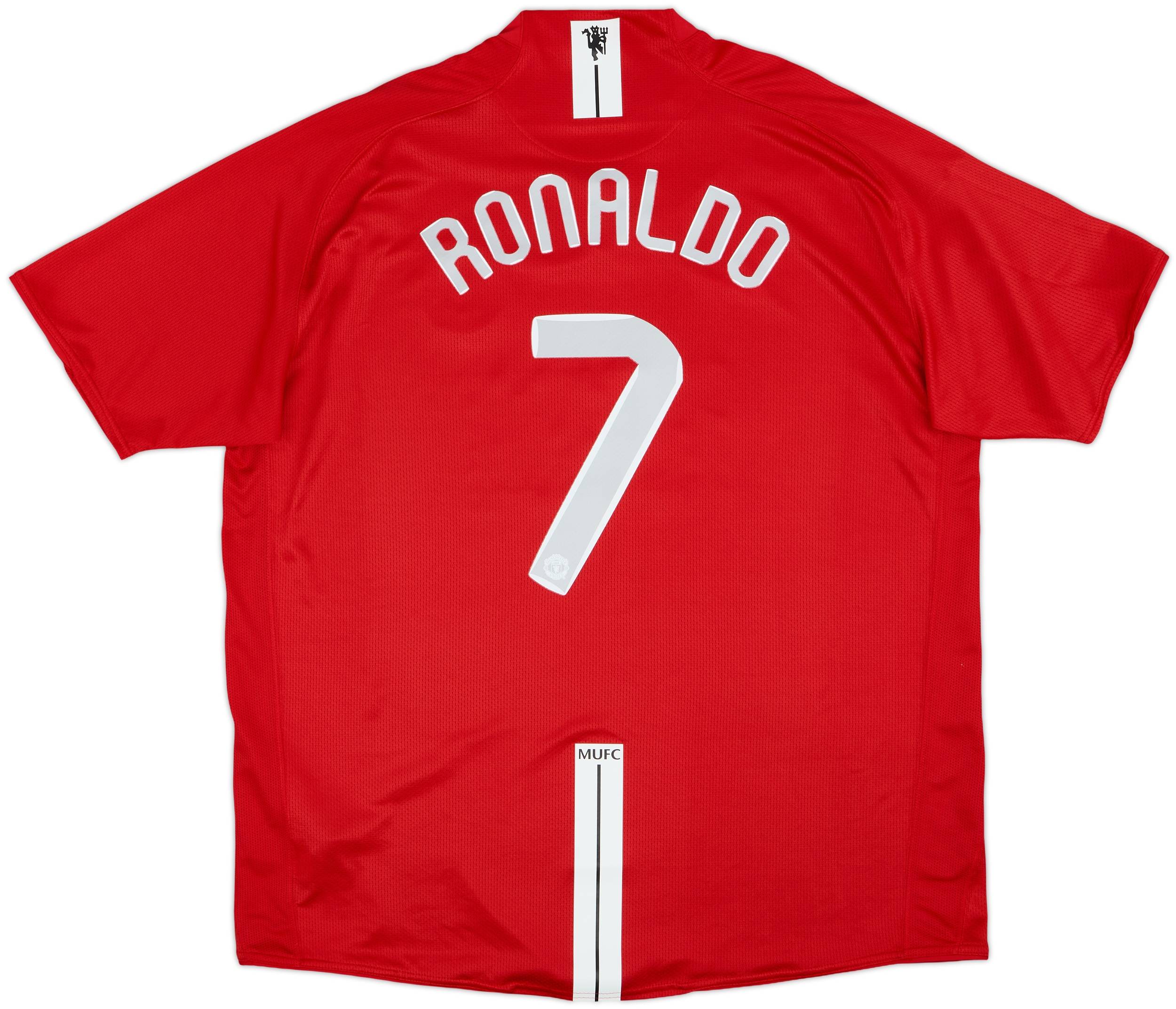 2007-09 Manchester United Home Shirt Ronaldo #7 - 10/10 - (XXL)