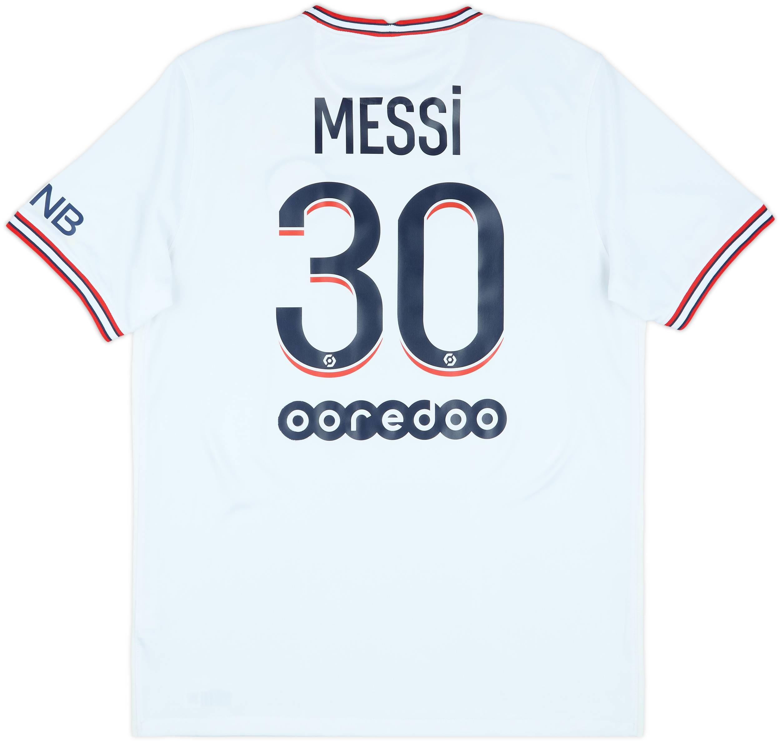 2021-22 Paris Saint-Germain Fourth Shirt Messi #30 - 9/10 - (L)