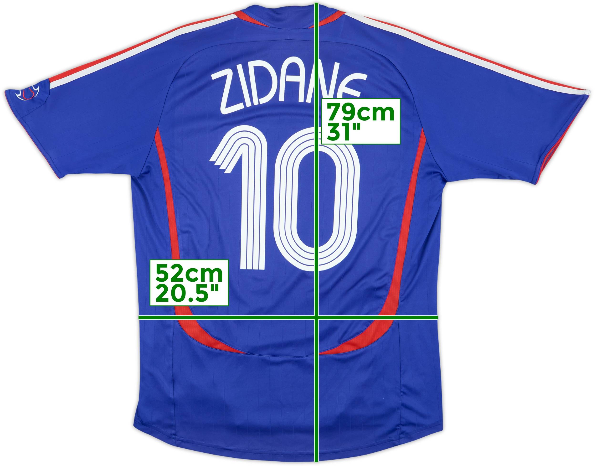 フランス代表 ZIDANE（ジダン）背番号10 シャツ Yahoo!オークション - 【フランス代表】 ジダン ZIDANE 背番号