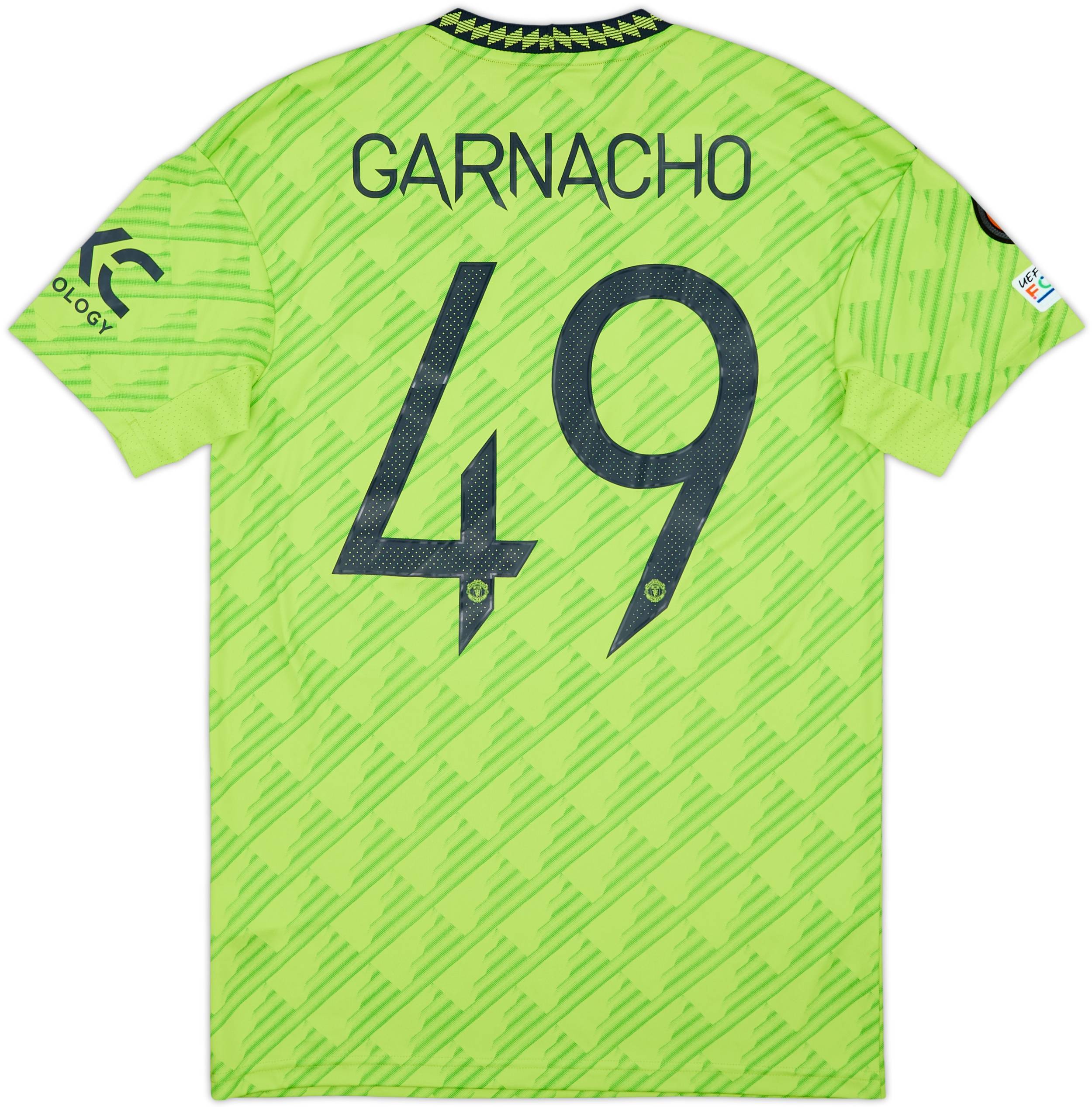 2022-23 Manchester United Third Shirt Garnacho #49 (S)