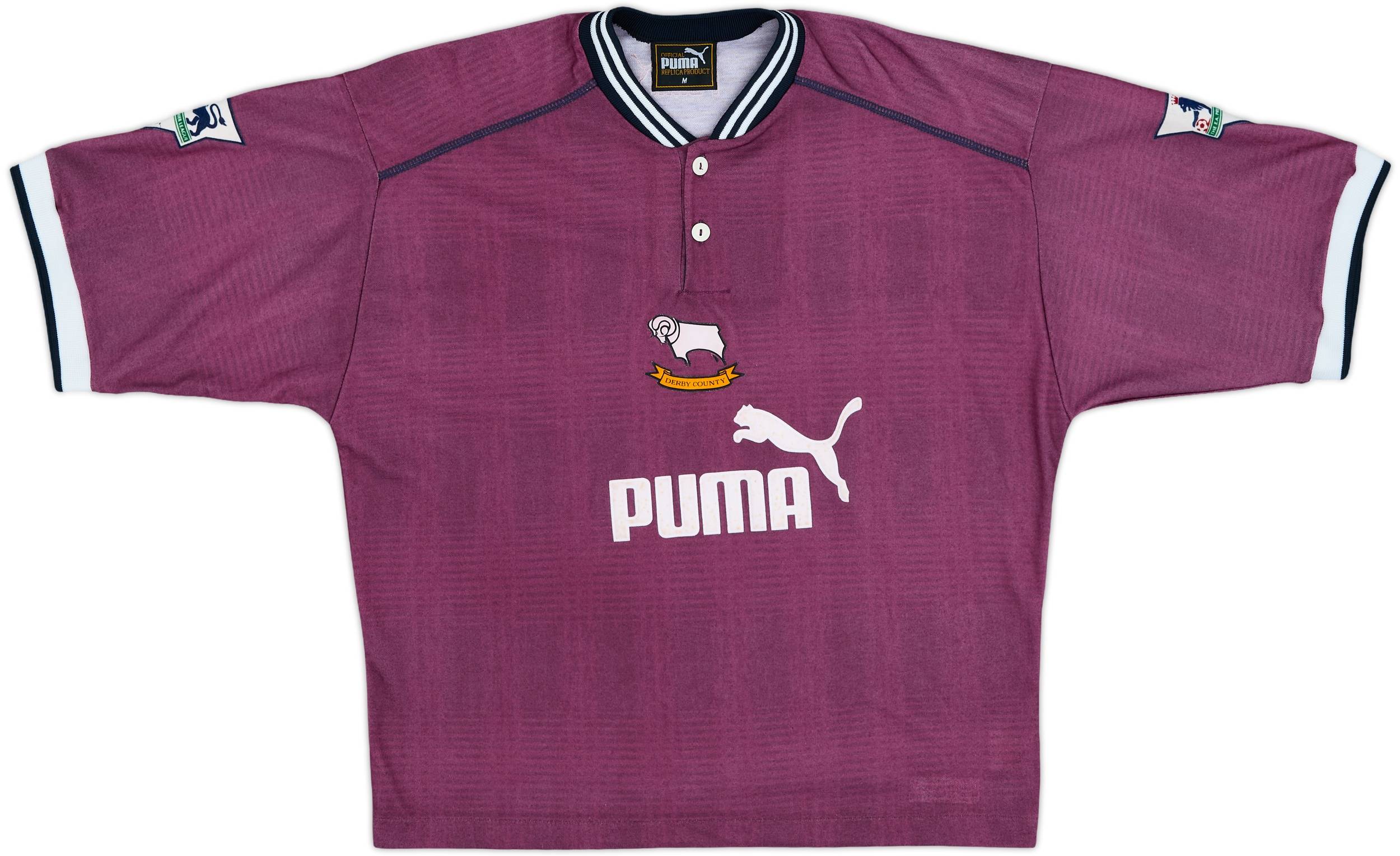 97-99 PUMA DERBY COUNTY アウェイサッカーユニフォーム 97-99 PUMA DERBY COUNTY アウェイサッカーユニフォーム
